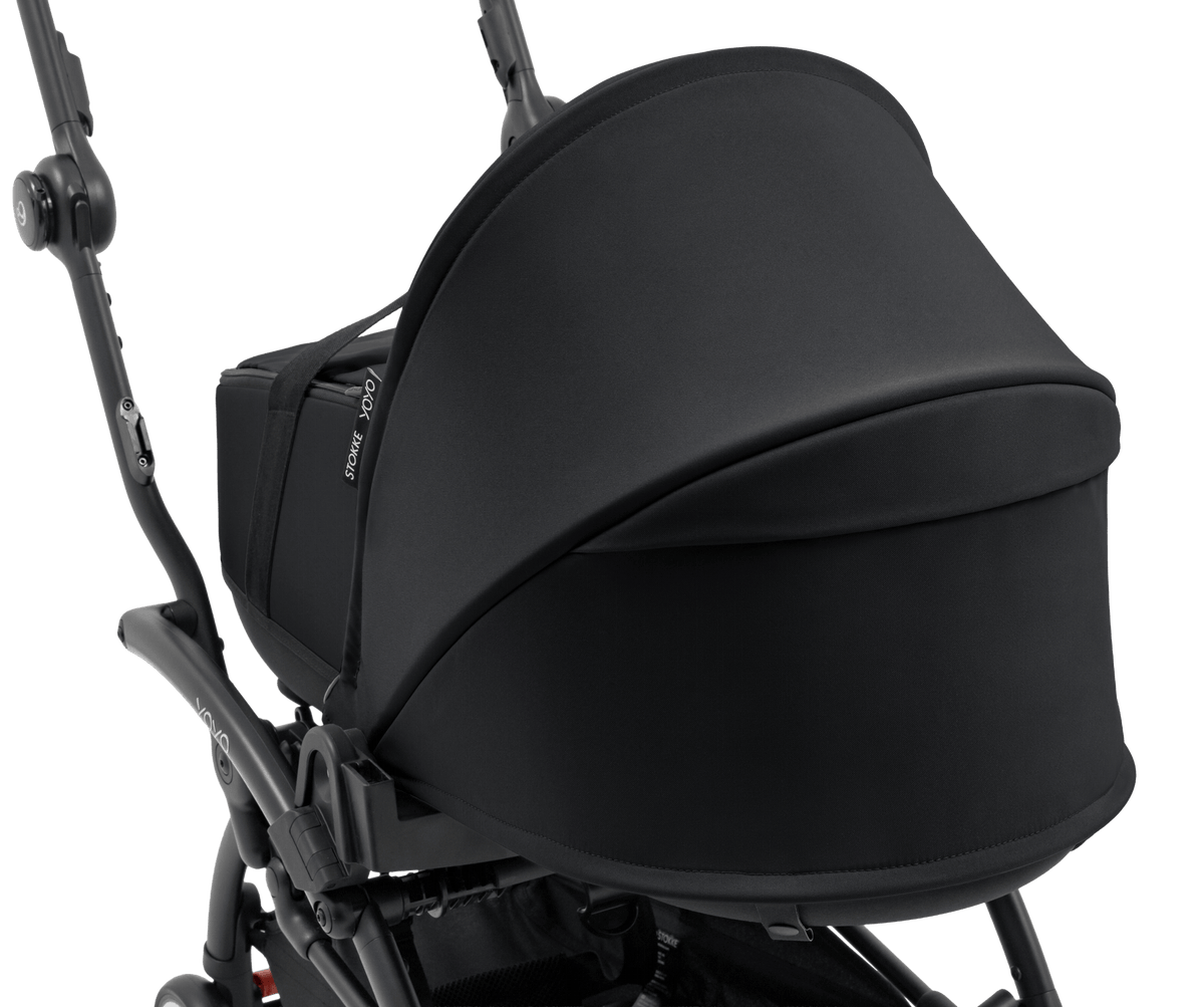 YOYO 5 Stroller with Bassinet in Black Baby Prams