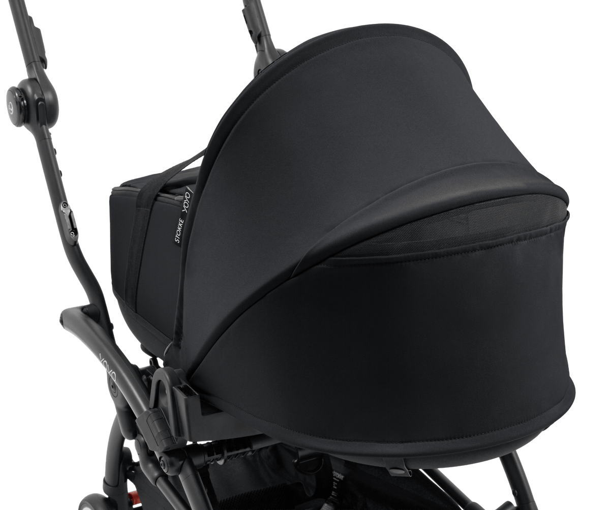 YOYO 5 Stroller with Bassinet in Black Baby Prams