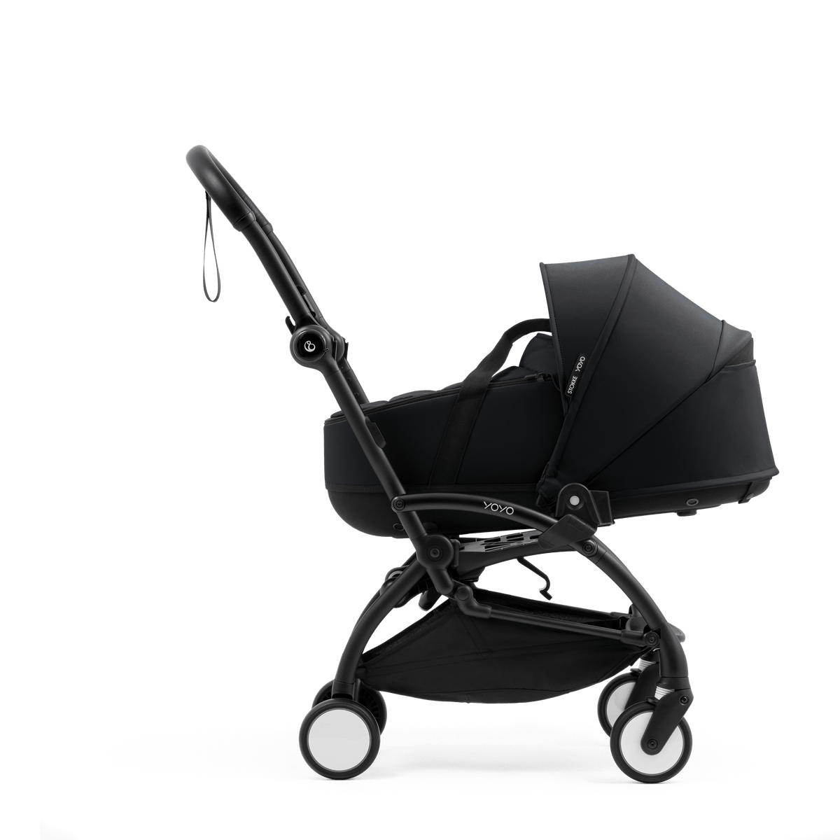 YOYO 5 Stroller with Bassinet in Black Baby Prams
