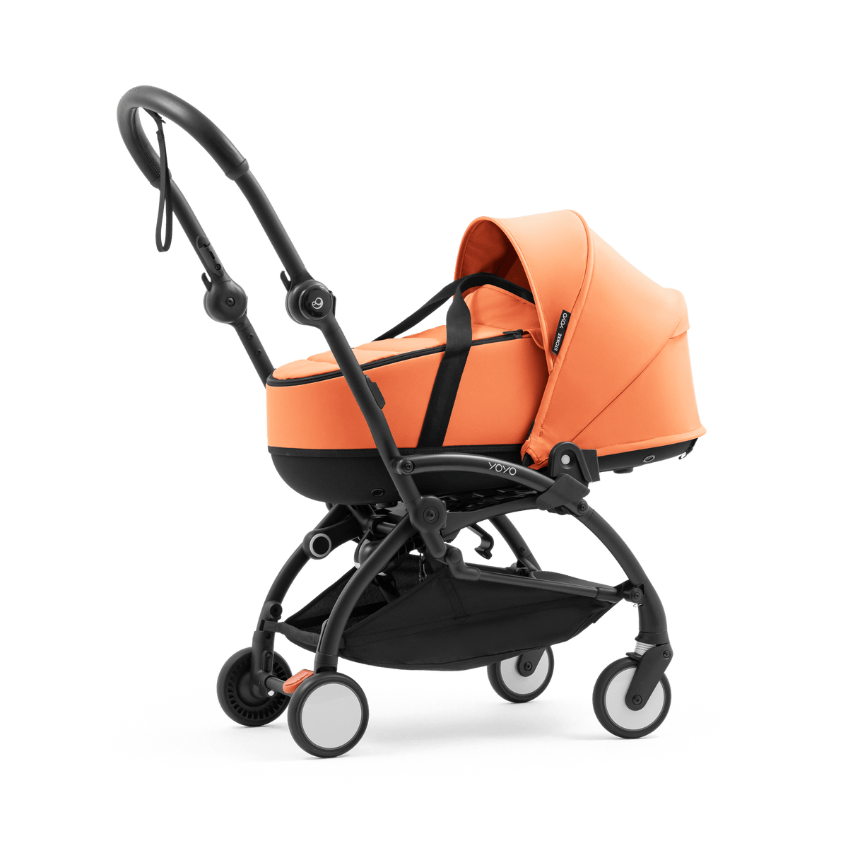 YOYO 5 Stroller with Bassinet in Peach Baby Prams 24083-PEA 7040356991044