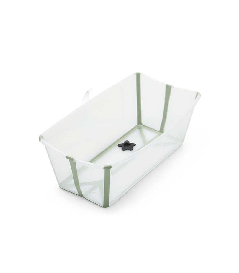 Stokke Flexi Bath® with Newborn Support in Transparent Green Bathing & Grooming 531508