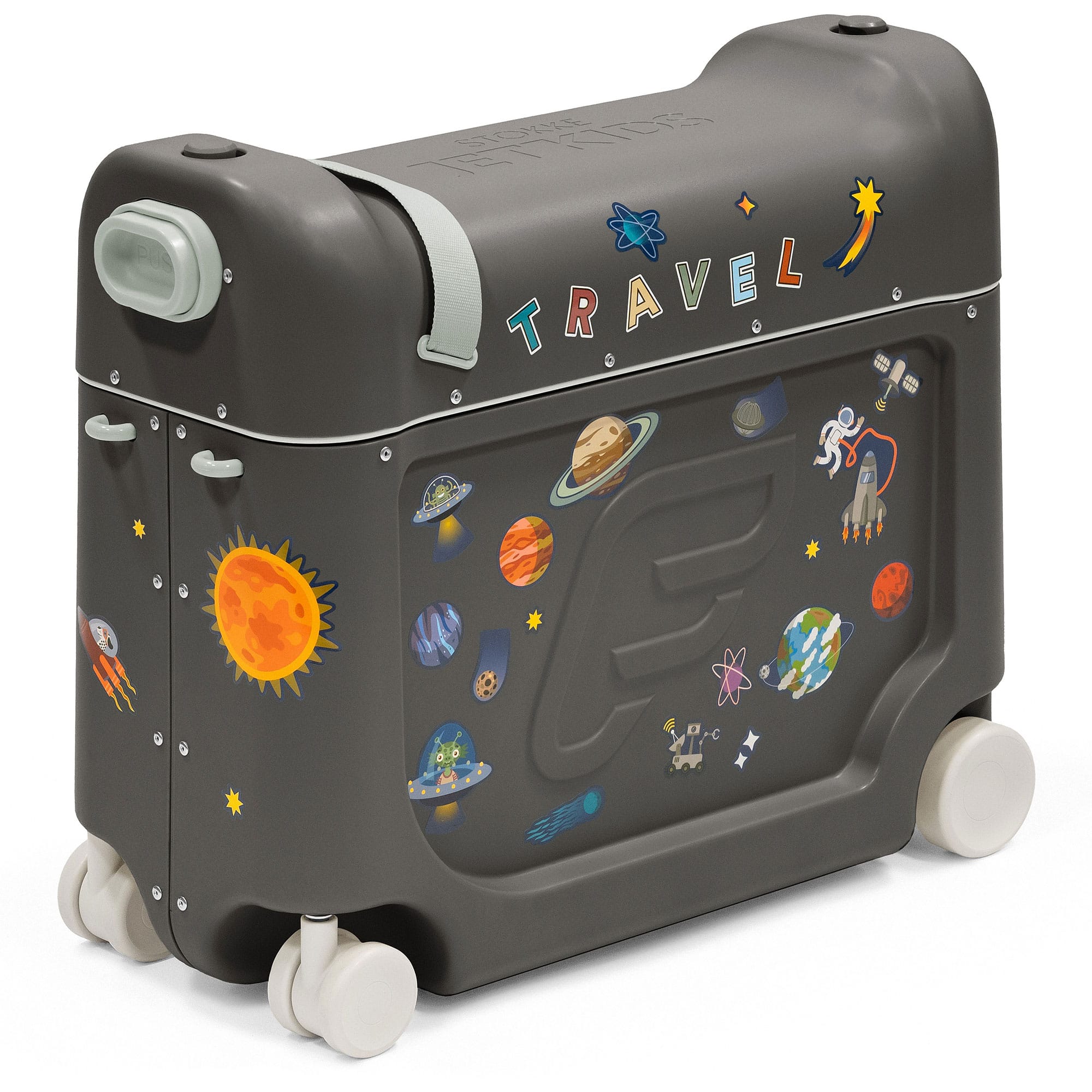 Stokke Jetkids Bed Box in Midnight Grey Buggy & Ride-On Boards 681305 7040356813056