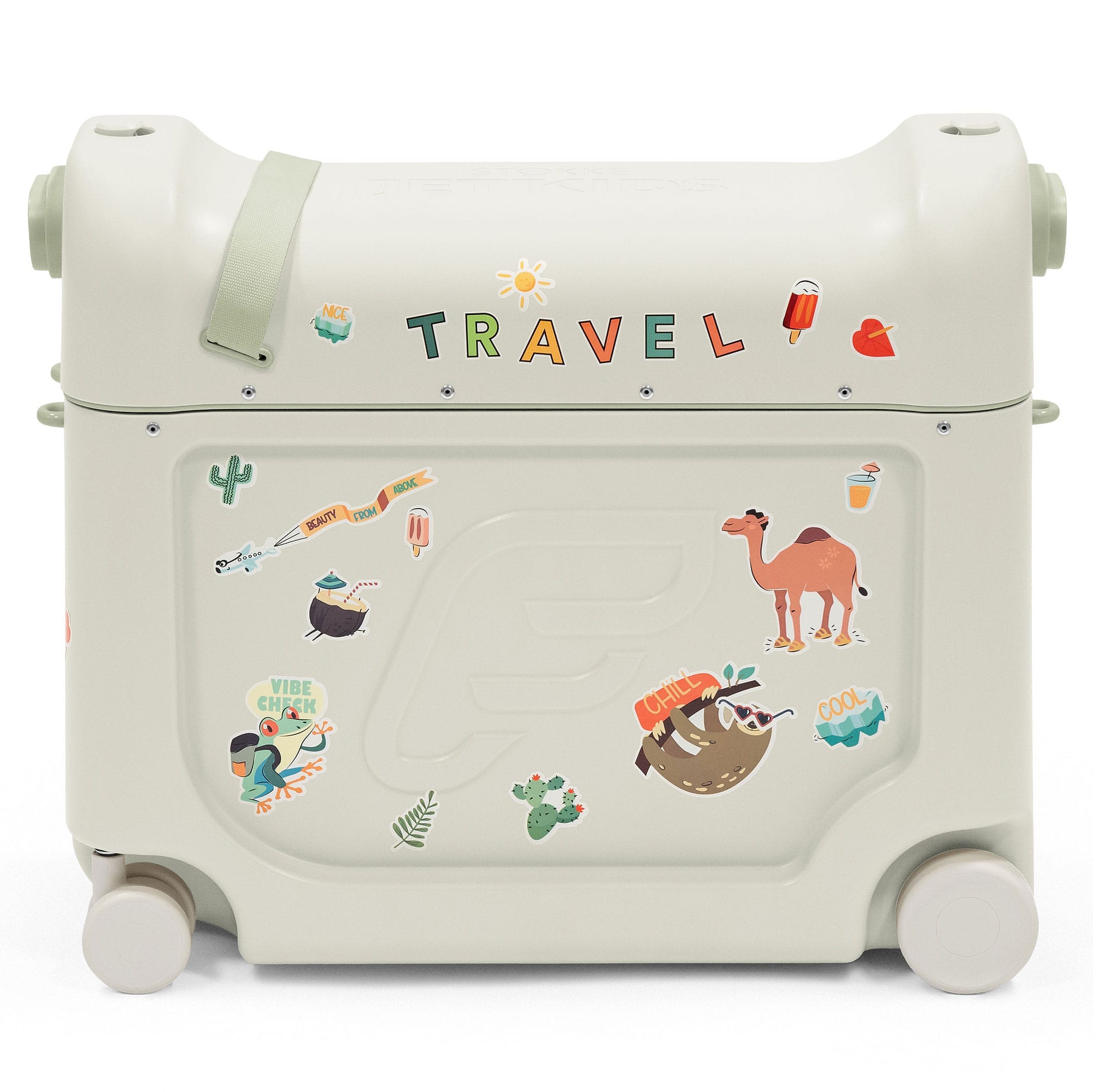 Stokke Jetkids Bed Box in Sea Green Buggy & Ride-On Boards 681303 7040356813032