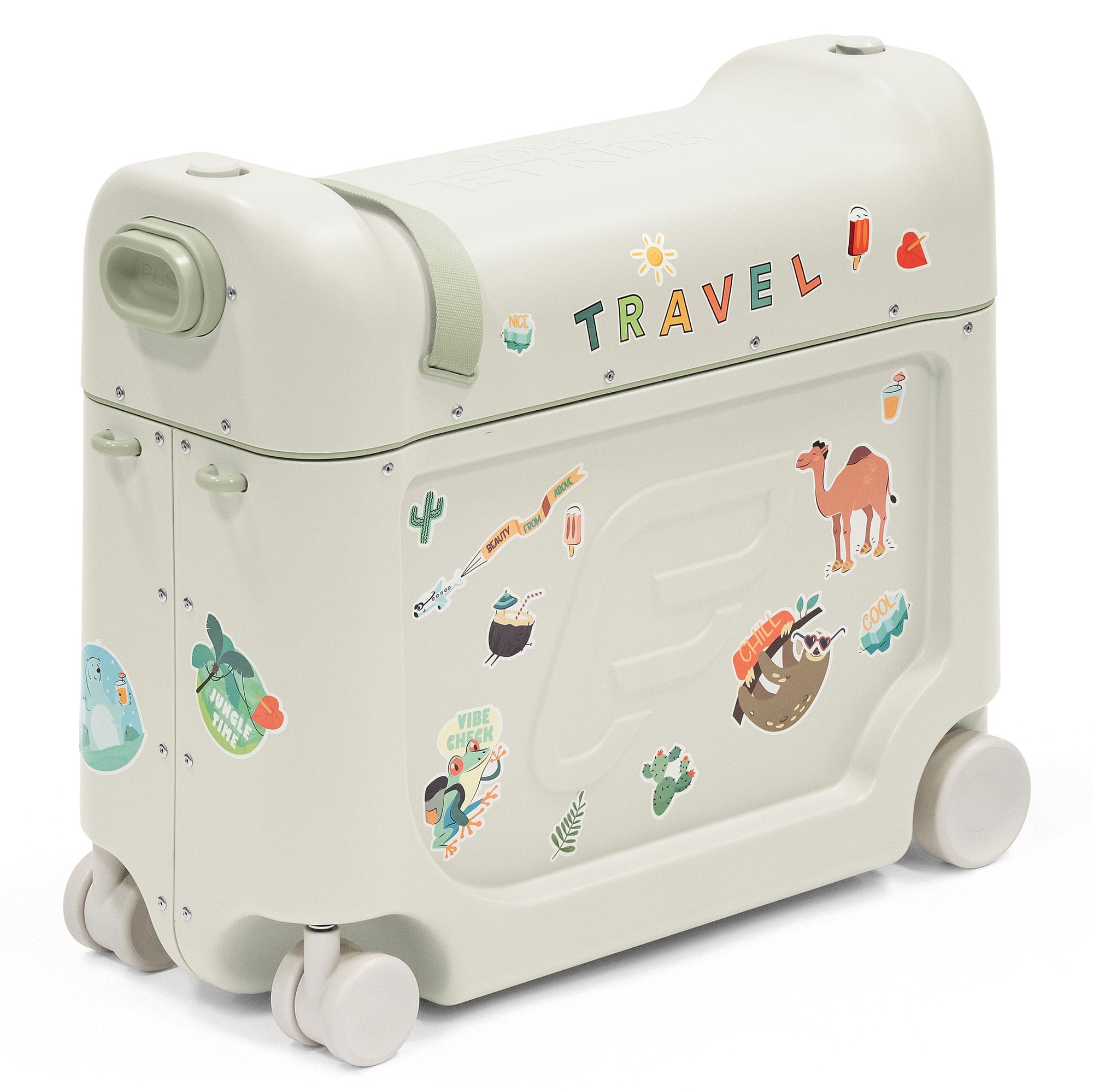 Stokke Jetkids Bed Box in Sea Green Buggy & Ride-On Boards 681303 7040356813032