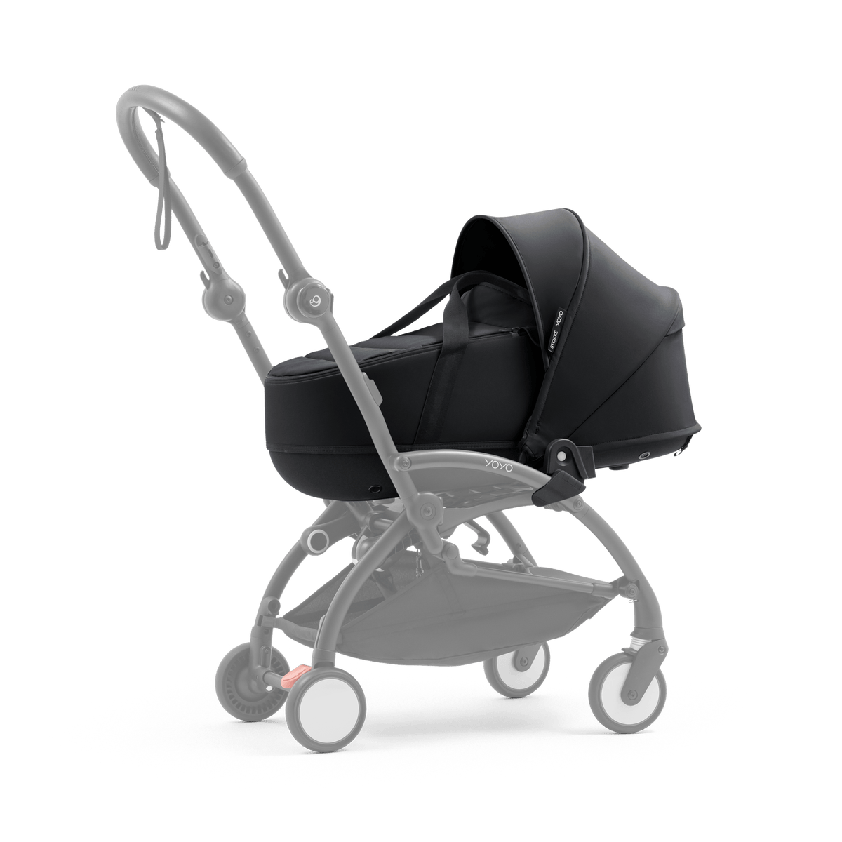 Stokke YOYO 5 Bassinet in Black Chassis & Carrycots 699101 7040356991013