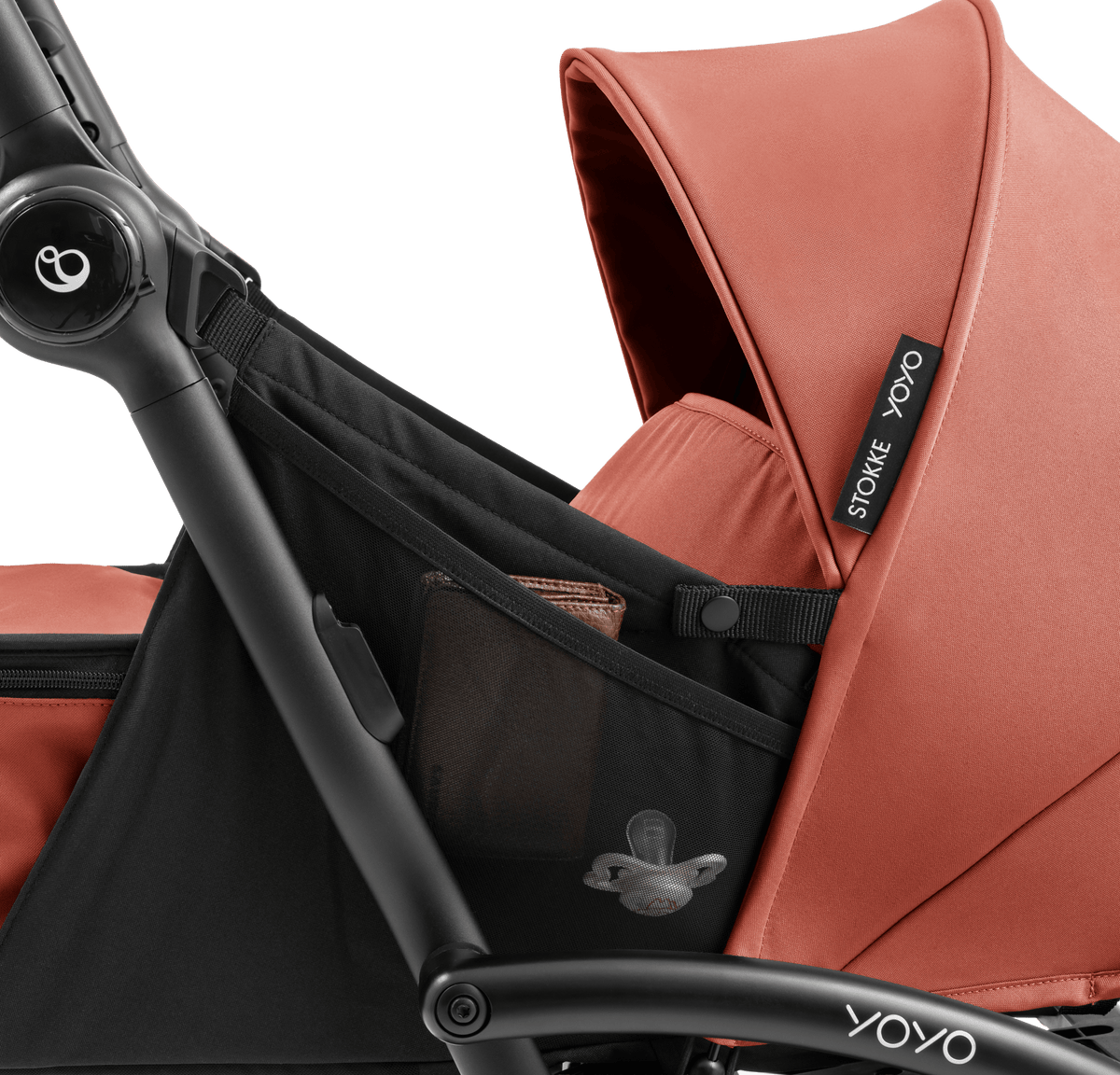 Stokke YOYO 5 Newborn Pack in Berry Chassis & Carrycots 715205 7040357152055