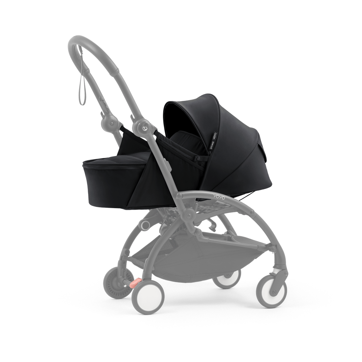 Stokke YOYO 5 Newborn Pack in Black Chassis & Carrycots 715201 7040357152017