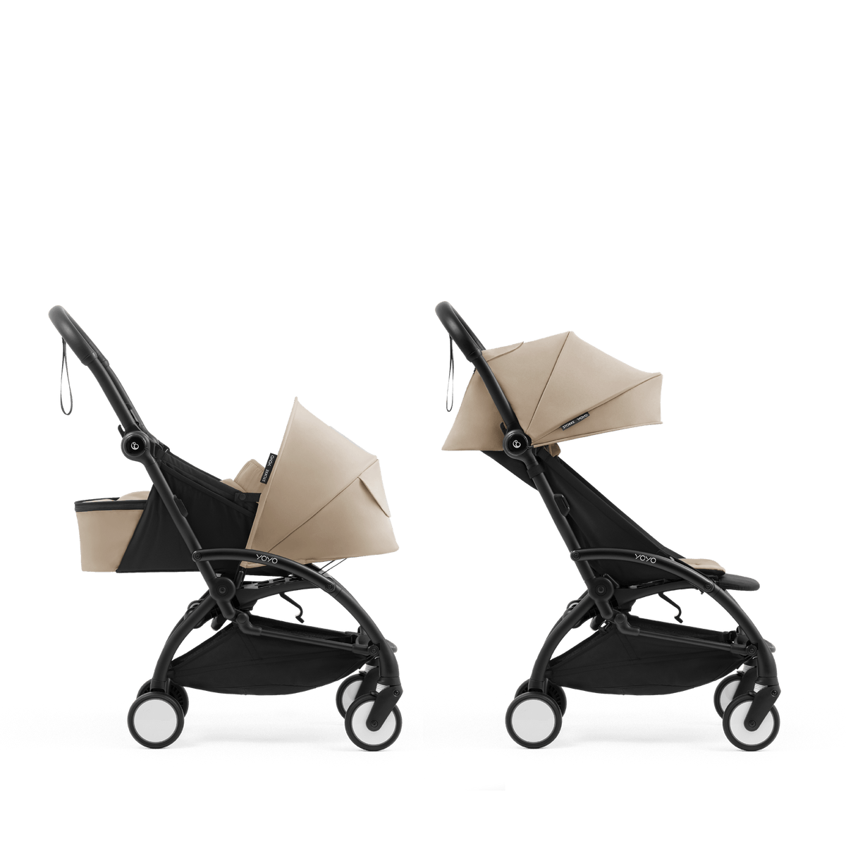 Stokke YOYO 5 Newborn Pack in Taupe Chassis & Carrycots 715202 7040357152024