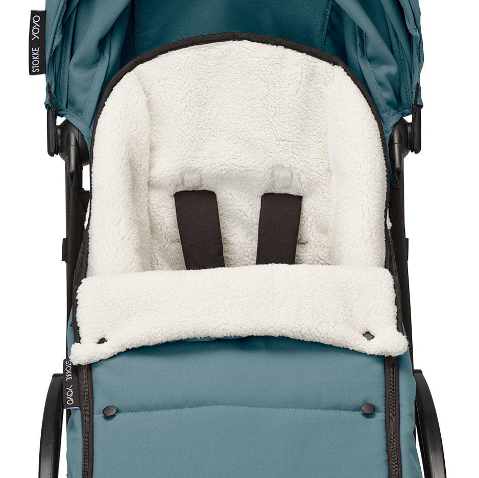 Stokke® YOYO Footmuff in Aqua Footmuffs & Liners 646609 7040356466092