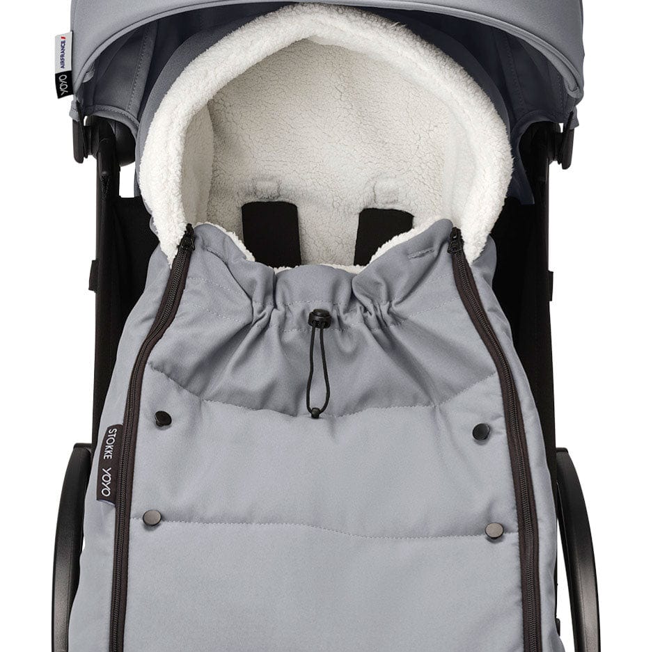 Stokke® YOYO Footmuff in Stone Footmuffs & Liners 646610 7040356466108