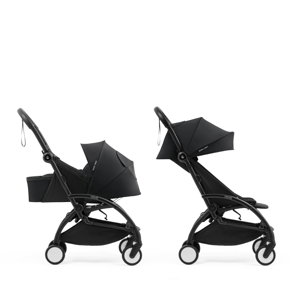 Stokke YOYO 5 Stroller with Newborn Pack in Black Pushchairs & Buggies 24077-BLK 7040357152017