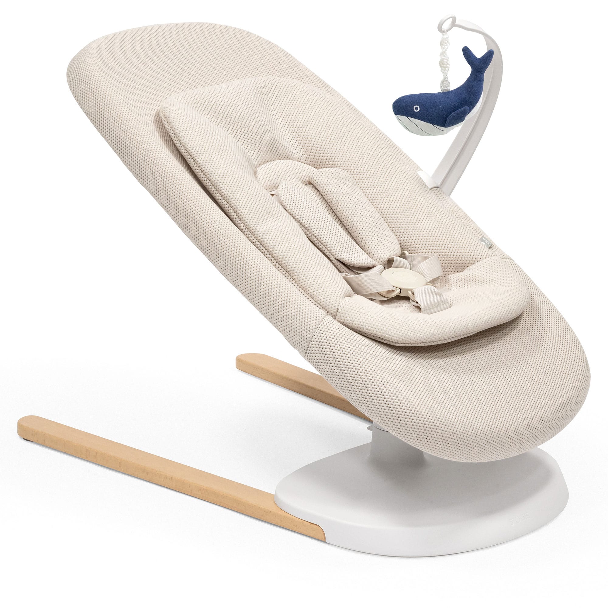 Stokke Yoga Baby Bouncer in Light Sand Rocking Bouncing Cradles 679501-1 7040356795017