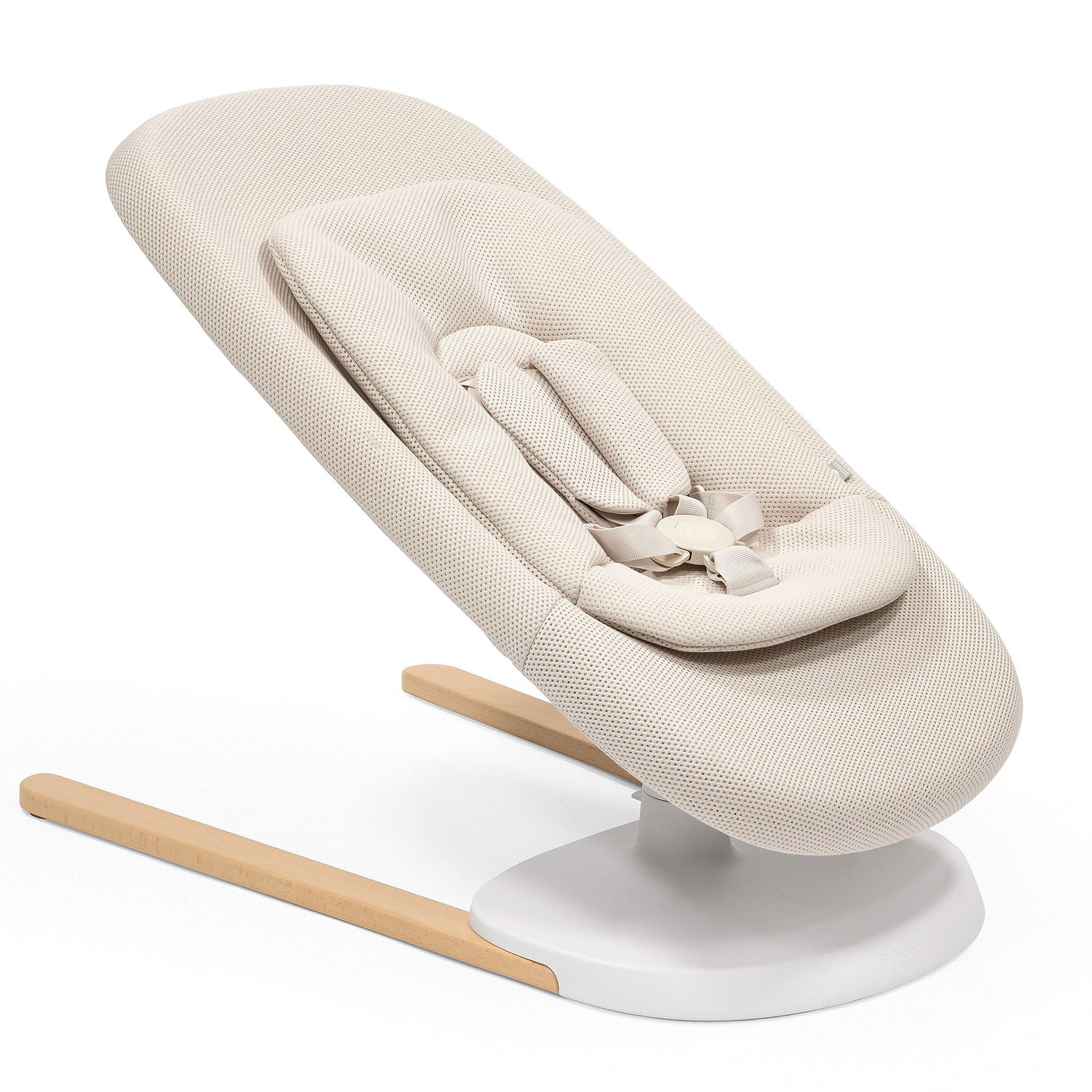 Stokke Yoga Baby Bouncer in Light Sand Rocking Bouncing Cradles 679501 7040356795017