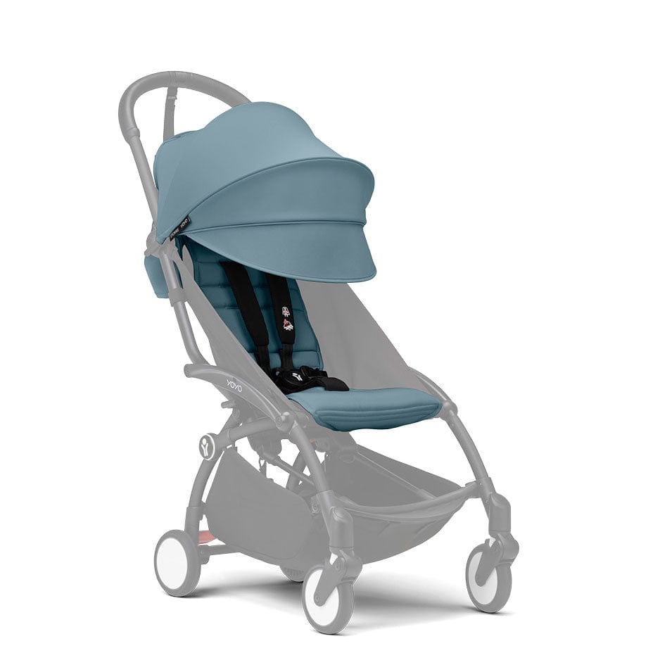 Stokke® YOYO³ Complete Travel System - Black/Aqua Travel Systems 16500-AYN-AQU 7040356474080