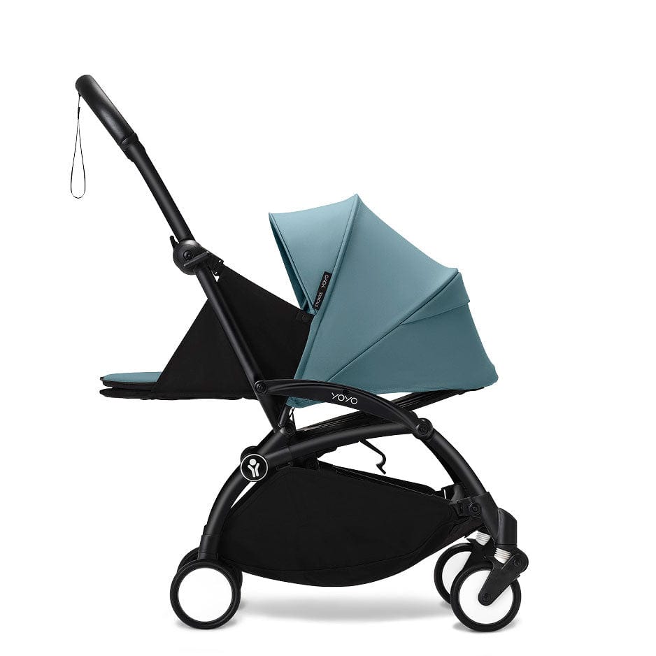 Stokke® YOYO³ Complete Travel System - Black/Aqua Travel Systems 16500-AYN-AQU 7040356474080