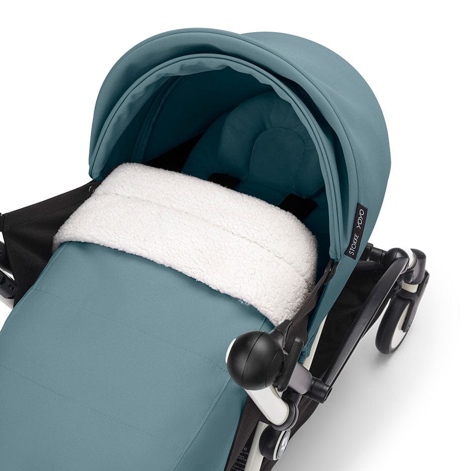 Stokke® YOYO³ Complete Travel System - Black/Aqua Travel Systems 16500-AYN-AQU 7040356474080