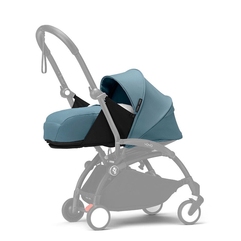 Stokke® YOYO³ Complete Travel System - Black/Aqua Travel Systems 16500-AYN-AQU 7040356474080