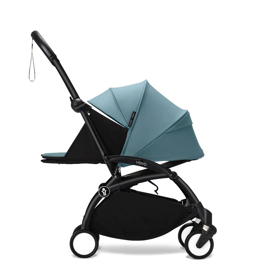 Stokke® YOYO³ Complete Travel System - Black/Aqua Travel Systems 16500-AYN-AQU 7040356474080