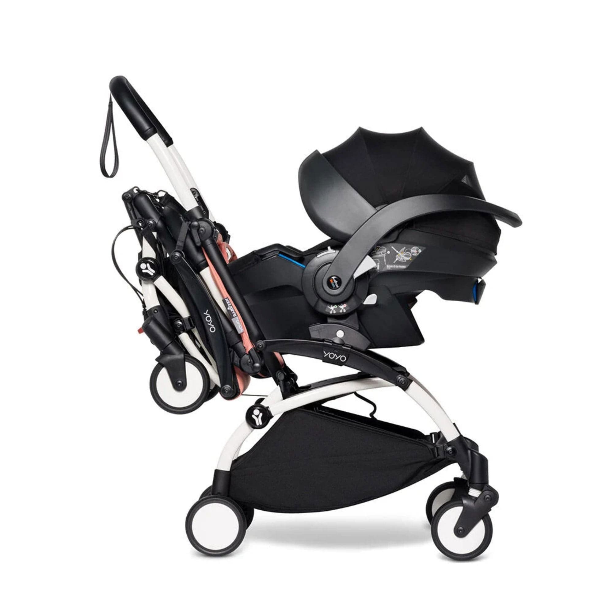 Stokke® YOYO³ Complete Travel System - White/Taupe Travel Systems 16506-AYN-TAU 7040356474042
