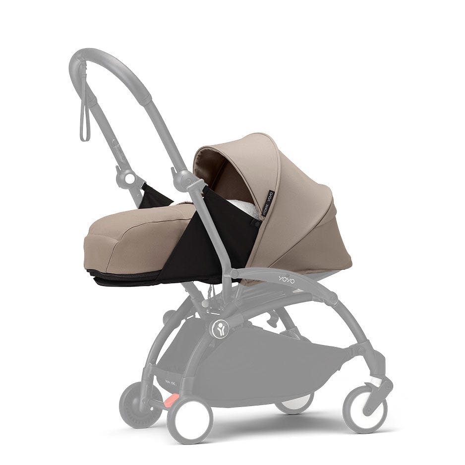 Stokke® YOYO³ Complete Travel System - White/Taupe Travel Systems 16506-AYN-TAU 7040356474042