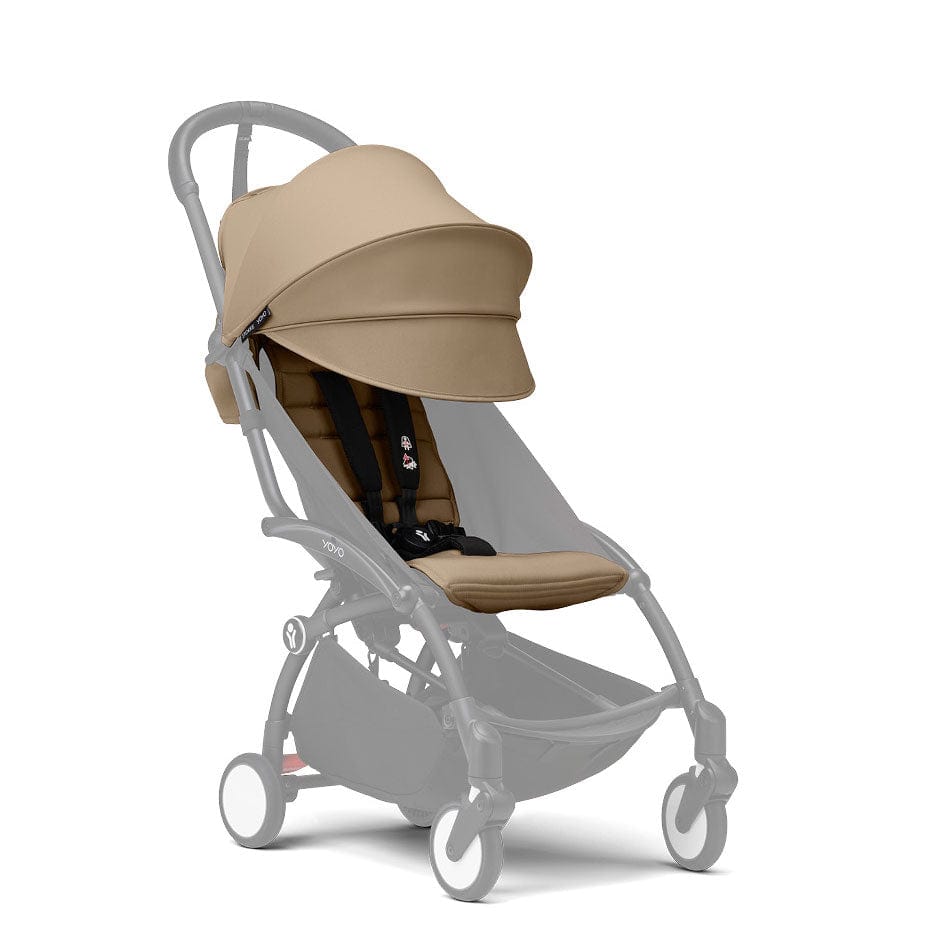 Stokke® YOYO³ Complete Travel System - White/Toffee Travel Systems 16508-AYN-TOF 7040356474073