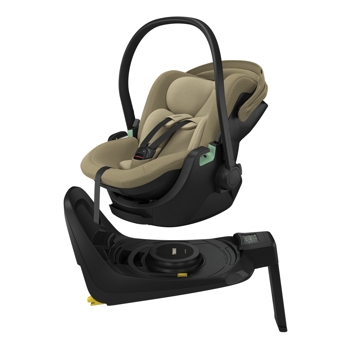 Thule Maple Connect Infant Car Seat in Faded Khaki Baby Car Seats 23496-FAD-KHA 197074761958