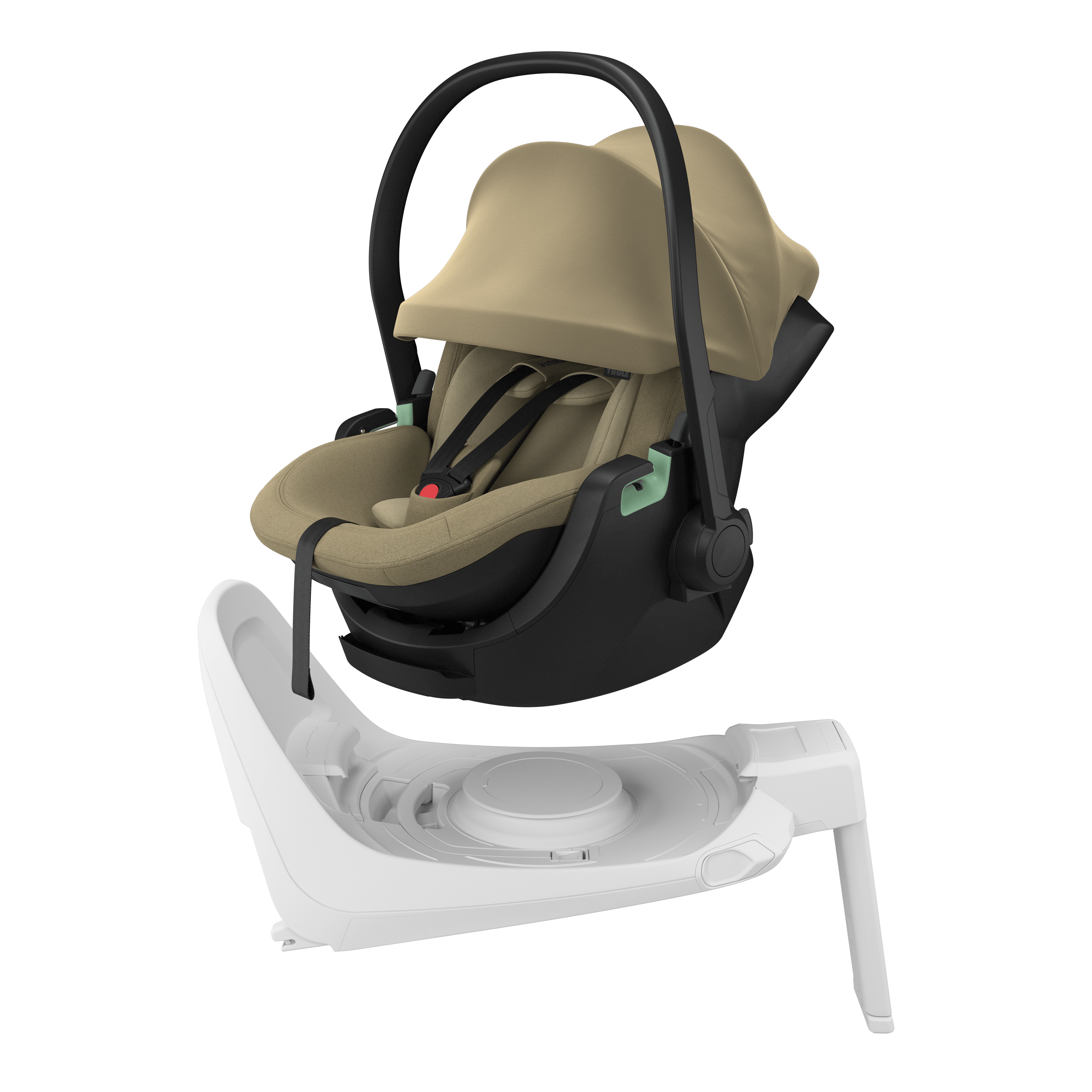 Thule Maple Infant Car Seat - Faded Khaki Baby Car Seats