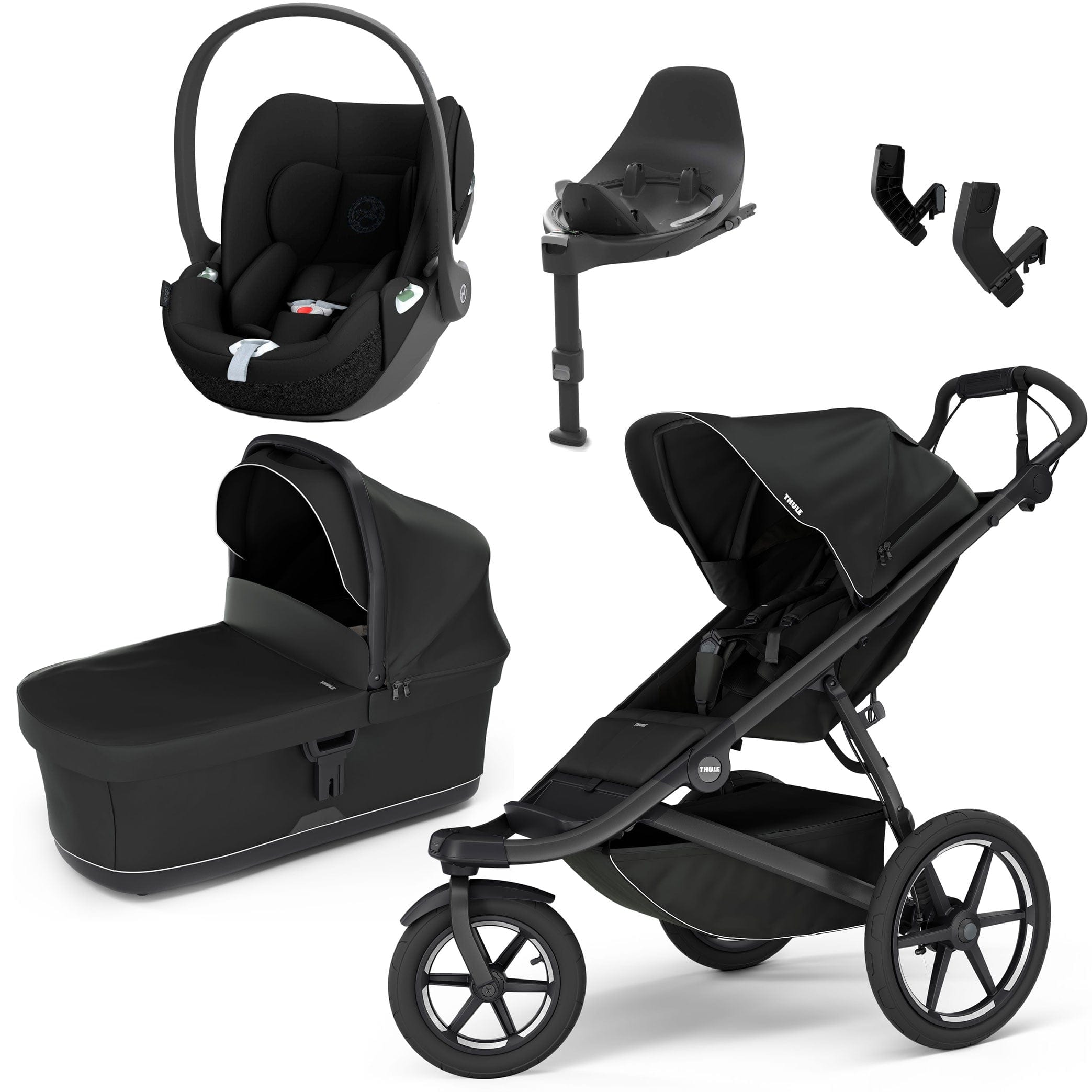 cybex 2/3 Thule Urban Glide 3 Cybex Bundle in Black