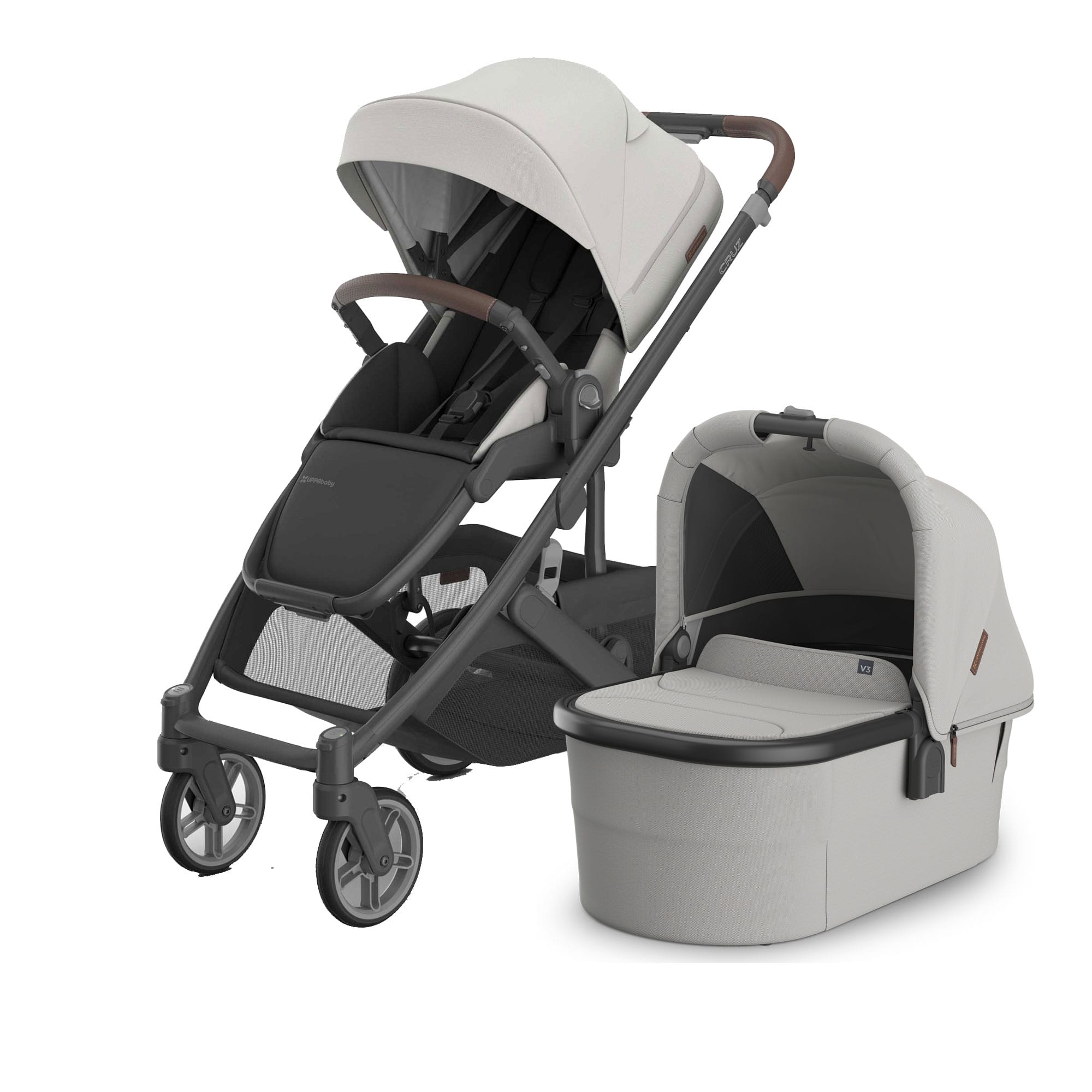 UPPAbaby Cruz V3 Pram in Savannah Baby Prams 20570-CRZ-PRM-SAV 810177711278