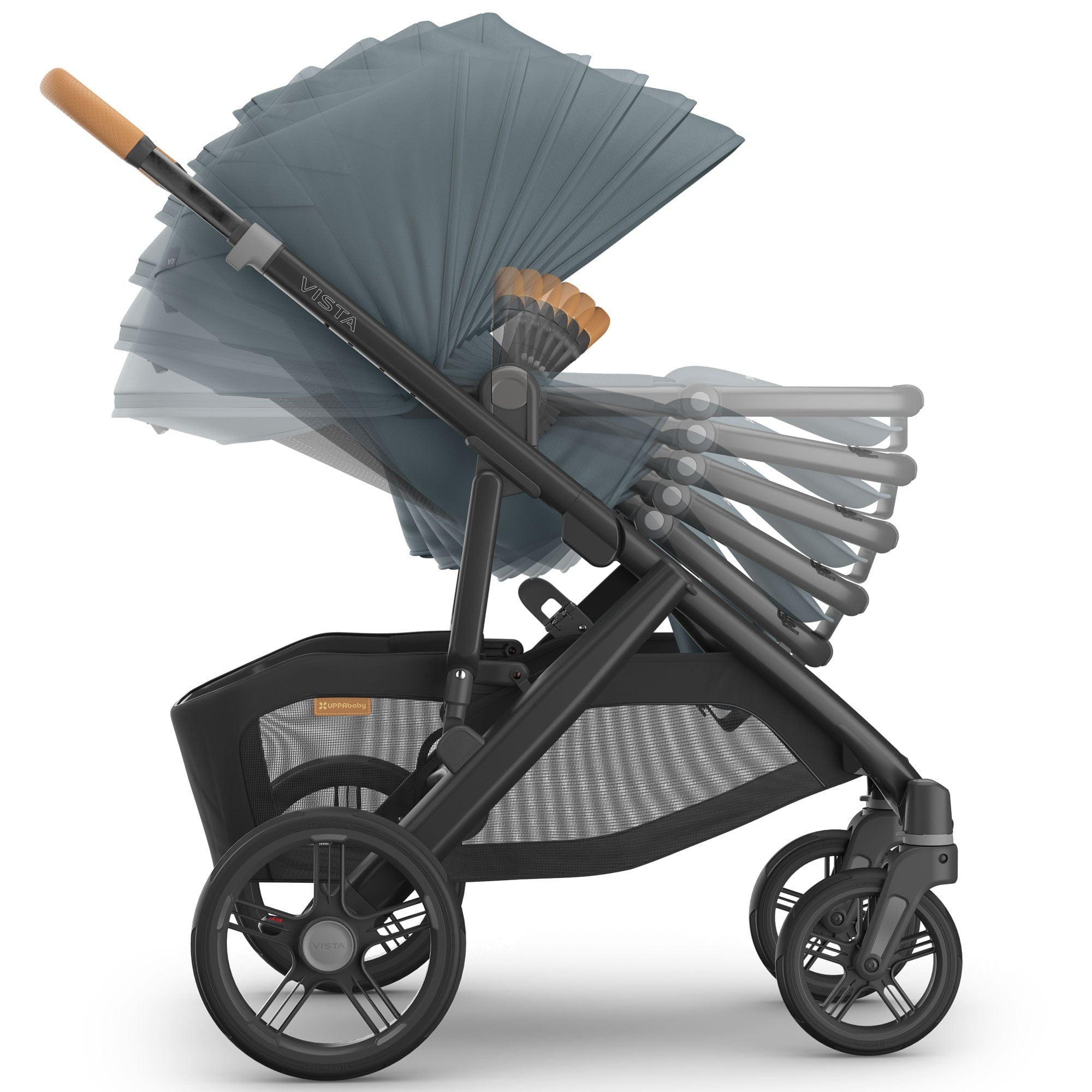 Uppababy Vista V3 Complete Bundle in Dillan Baby Prams 17585-VIS-COM-DIL 0810142394451