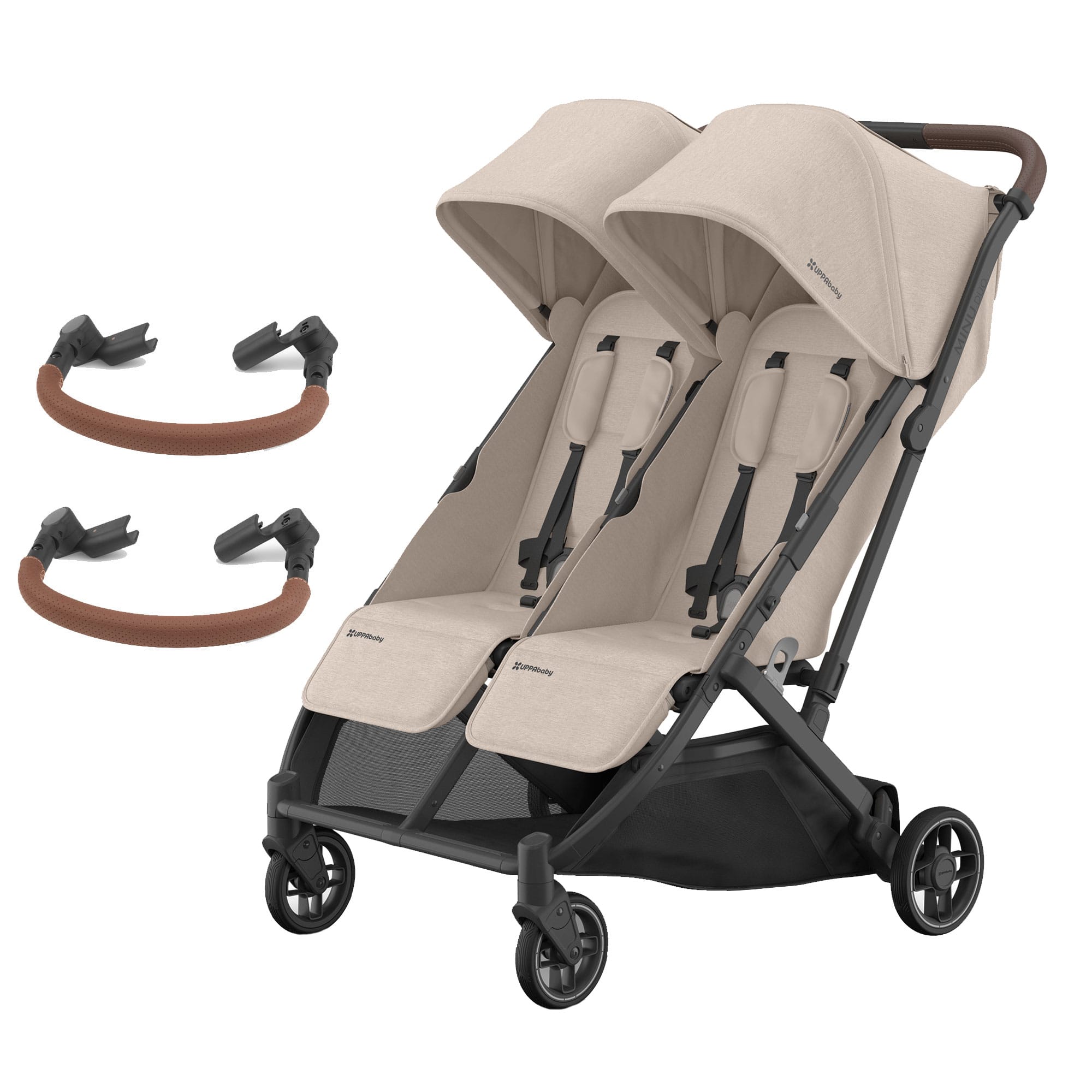 UPPAbaby Minu Duo Stroller & Bumper Bar Bundle in Ada Double & Twin Prams 18467-MIN-DUO-ADA 810177718680
