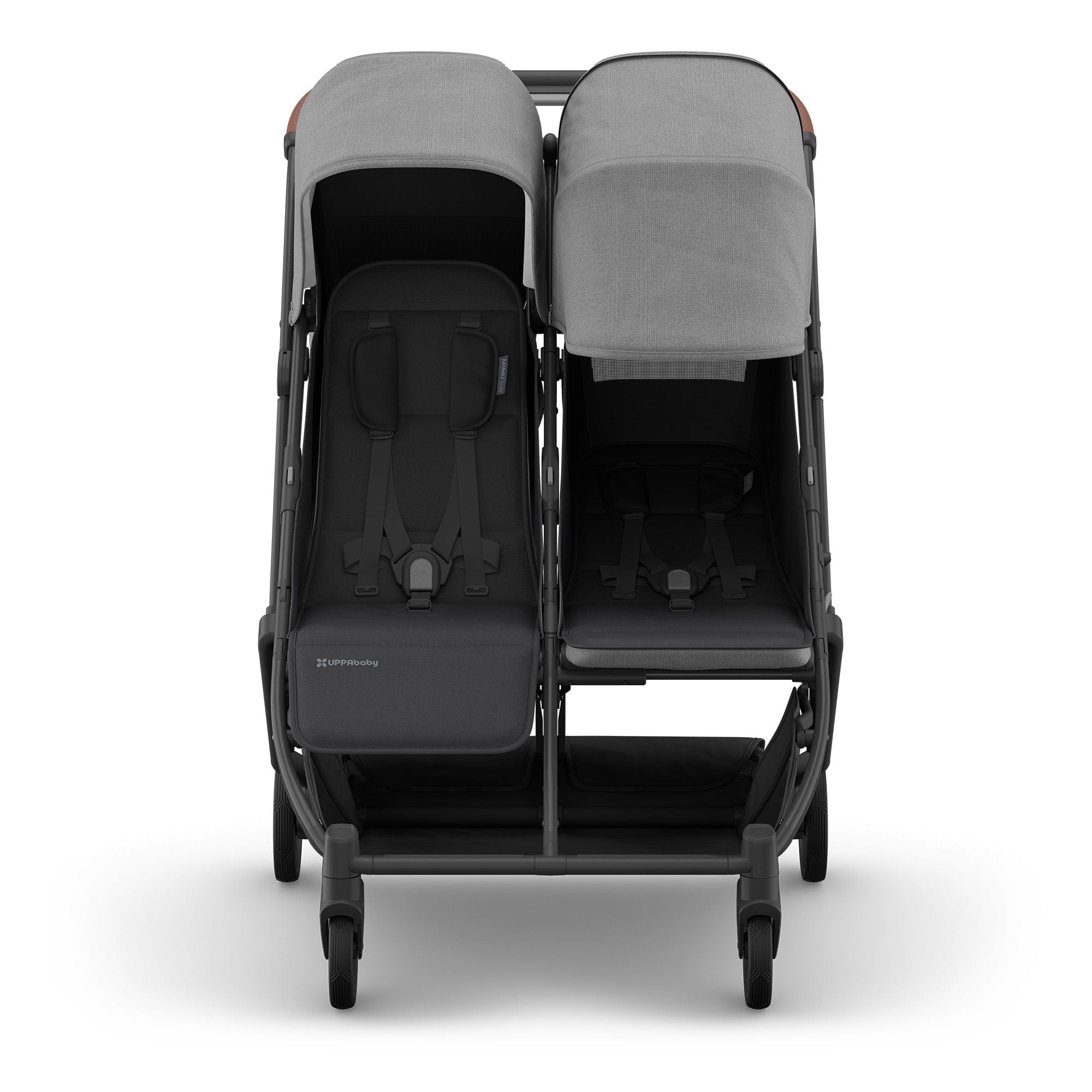 UPPAbaby Minu Duo Stroller in Greyson Double & Twin Prams