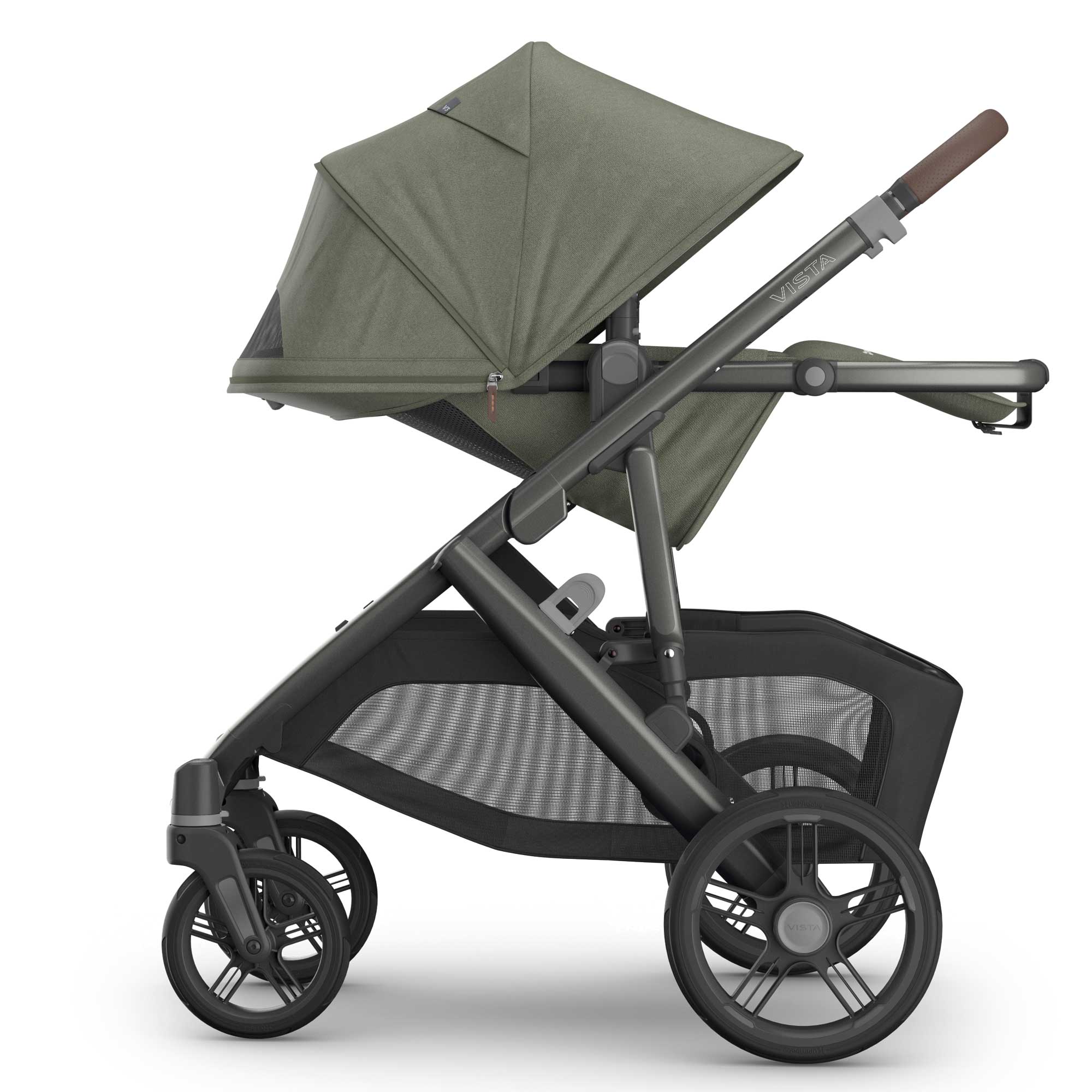 Uppababy Vista V3 Twin Complete Bundle in Evelyn Double & Twin Prams VIS-TWI-COM-EVE 810177712282