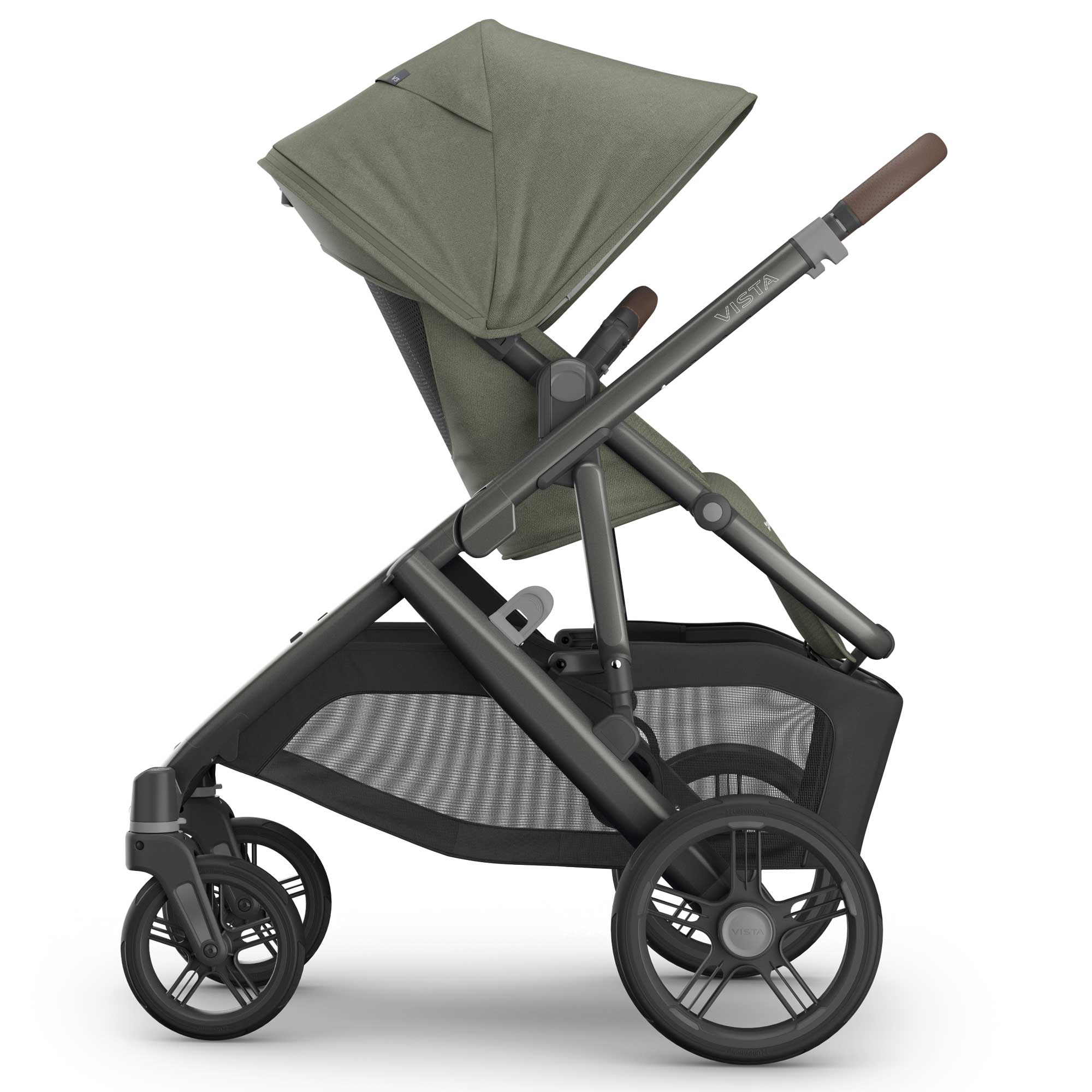 Uppababy Vista V3 Twin Complete Bundle in Evelyn Double & Twin Prams VIS-TWI-COM-EVE 810177712282