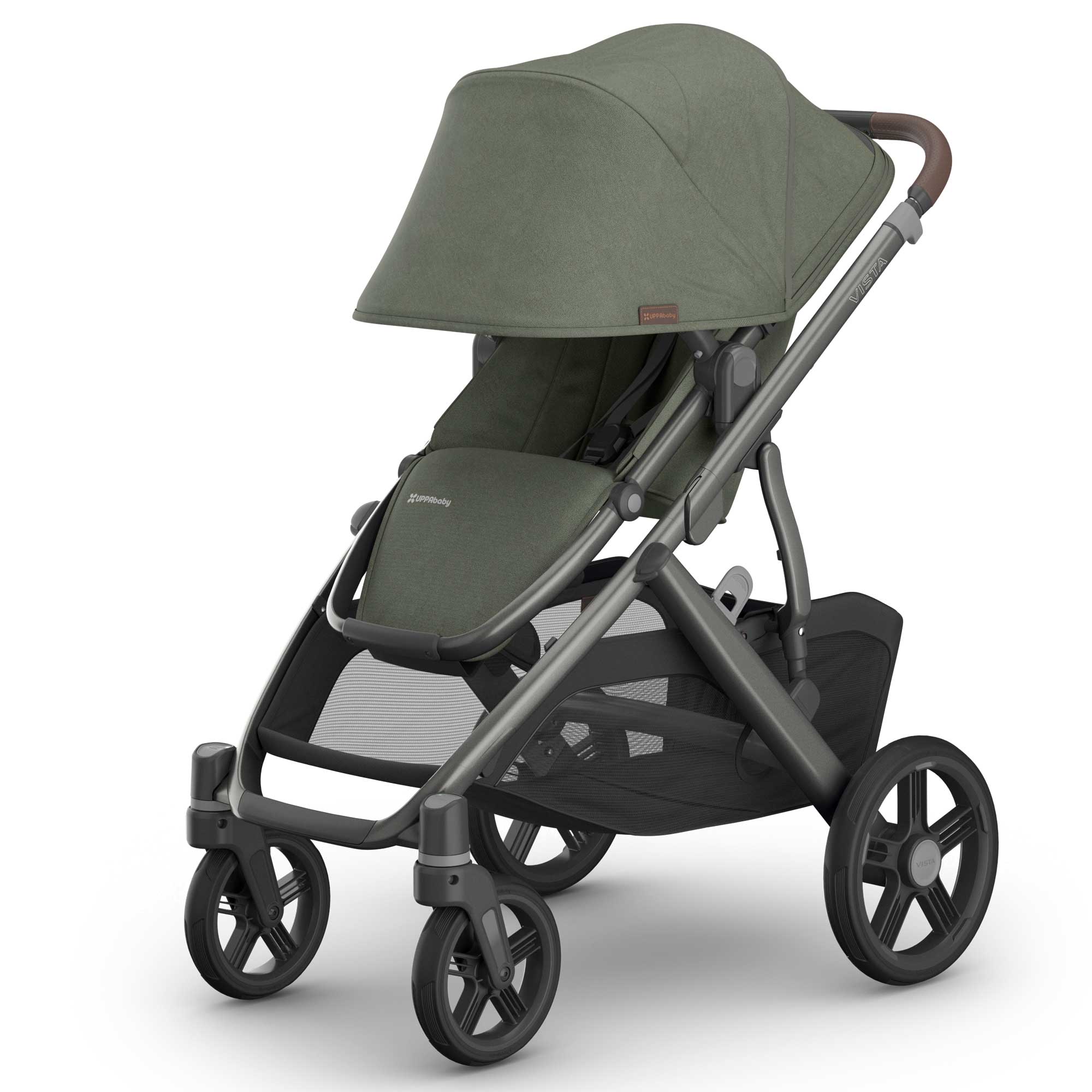Uppababy Vista V3 Twin Complete Bundle in Evelyn Double & Twin Prams VIS-TWI-COM-EVE 810177712282