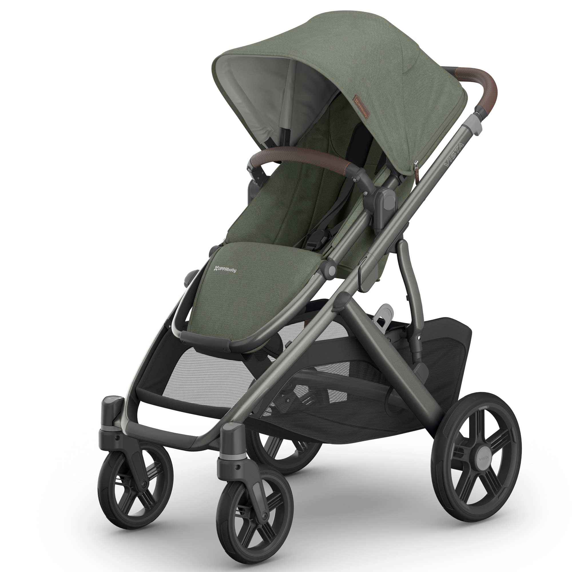 Uppababy Vista V3 Twin Complete Bundle in Evelyn Double & Twin Prams VIS-TWI-COM-EVE 810177712282