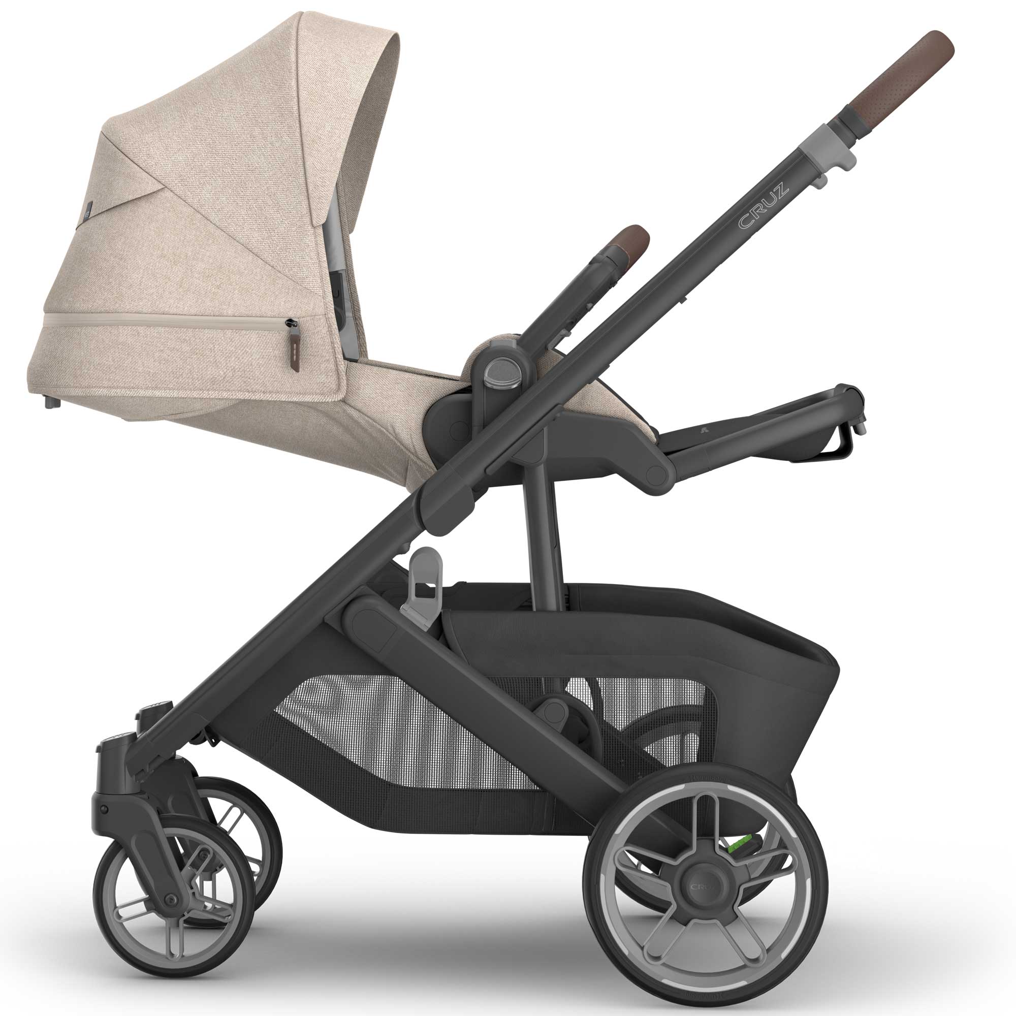 UPPAbaby Cruz V3 Cybex Bundle + Infant Cover in Liam Travel Systems