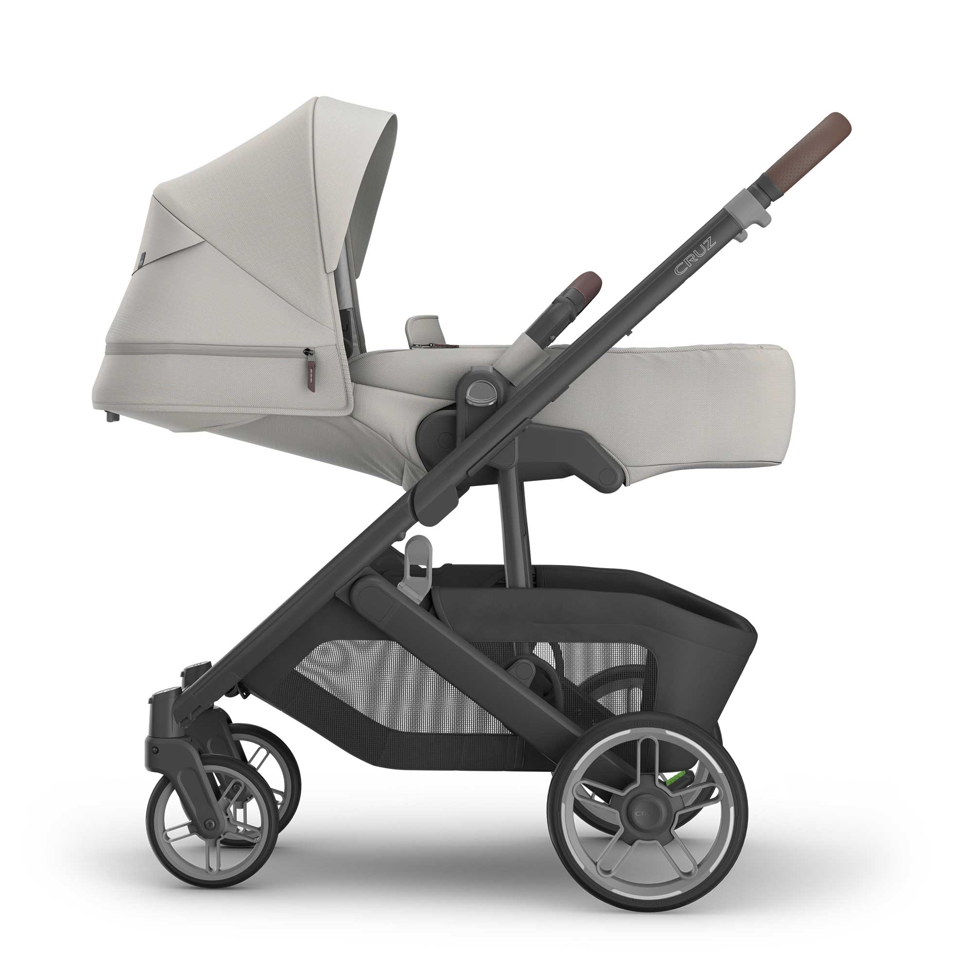 UPPAbaby Cruz V3 Cybex Bundle + Infant Cover in Savannah Travel Systems