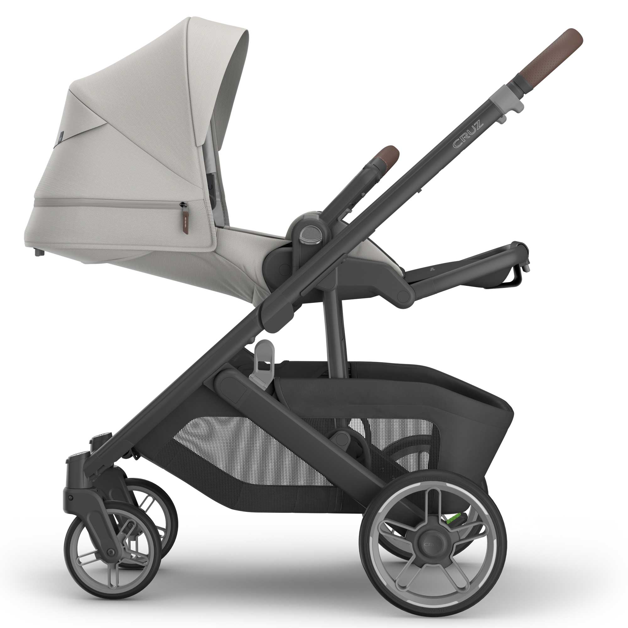 UPPAbaby Cruz V3 Cybex Bundle + Infant Cover in Savannah Travel Systems