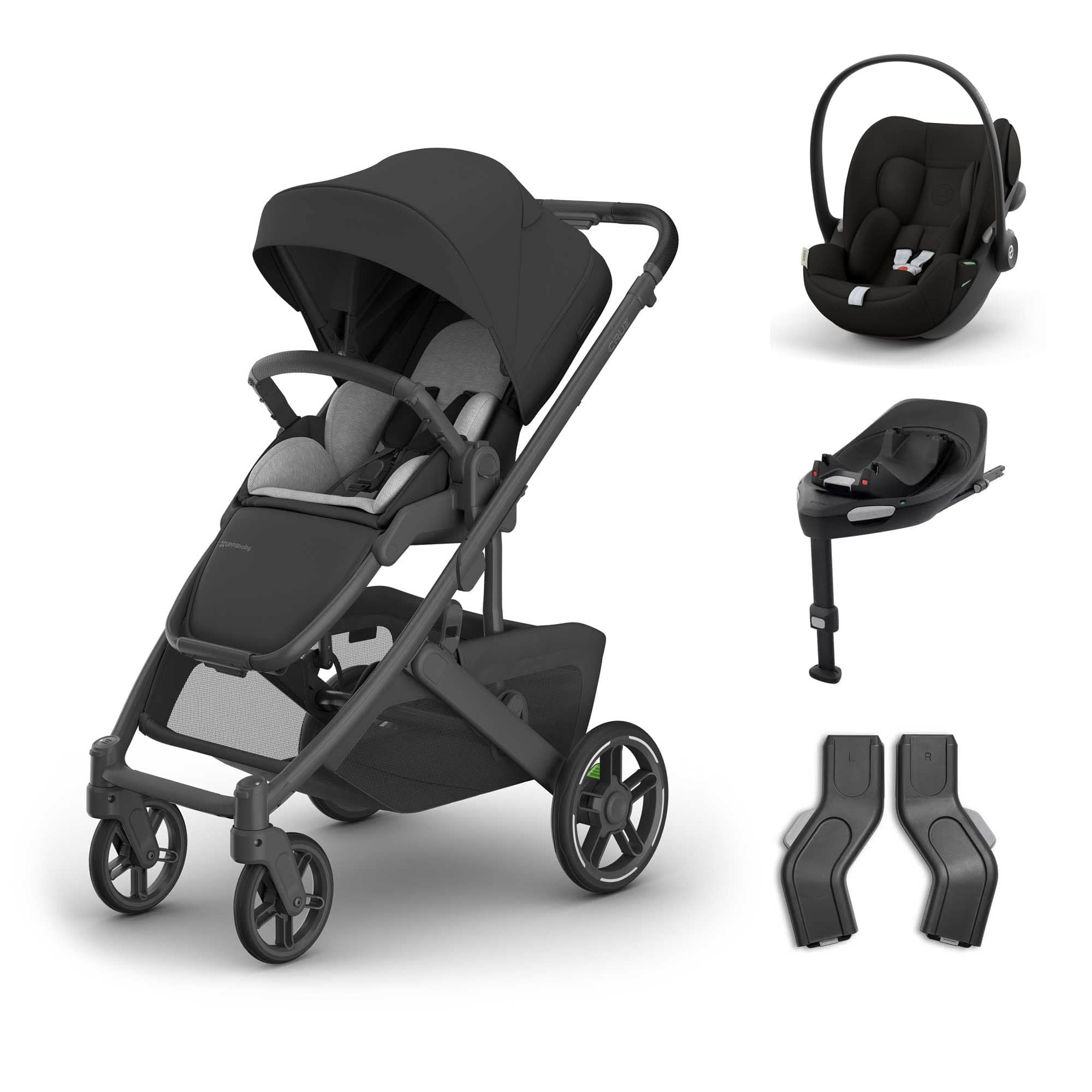 UPPAbaby Cruz V3 Cybex Travel System in Jake Travel Systems 20052-TVS-JKE-4