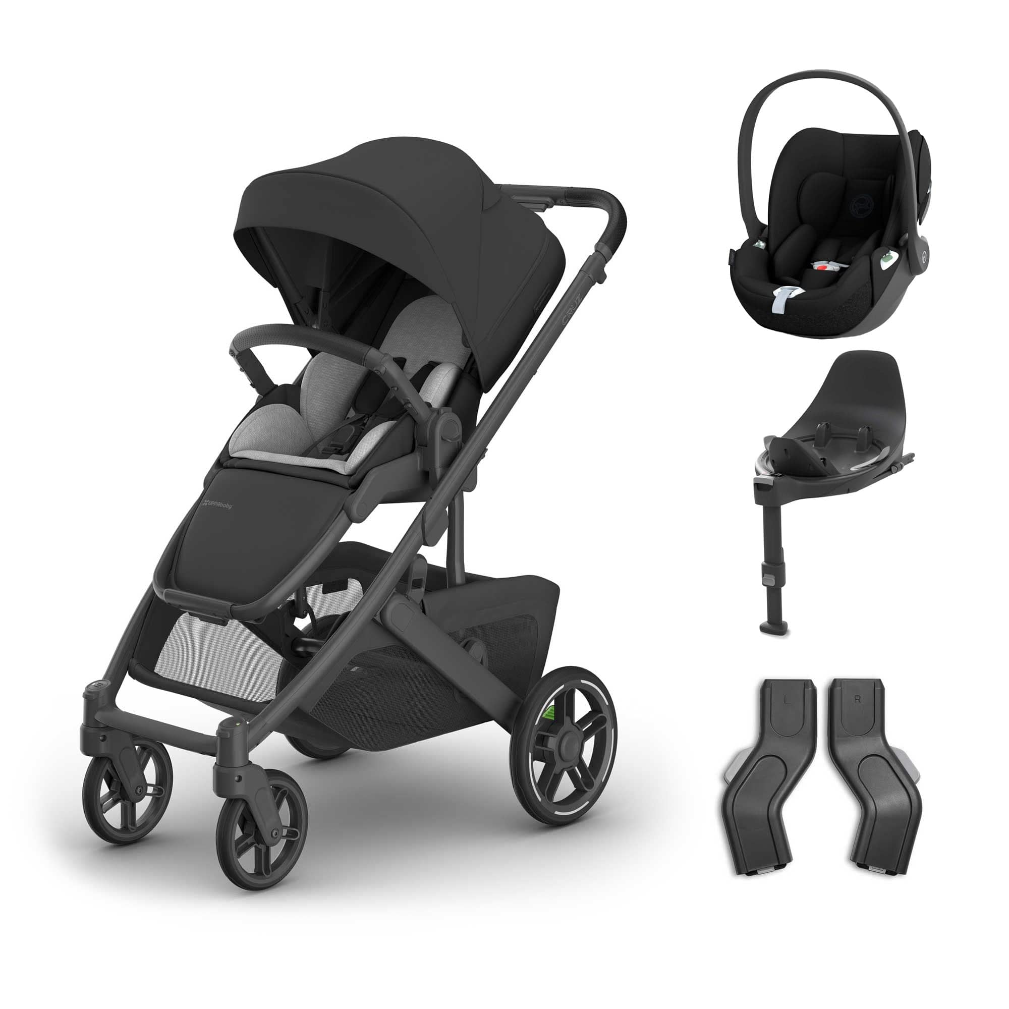 UPPAbaby Cruz V3 Cybex Travel System in Jake Travel Systems 20052-TVS-JKE-5