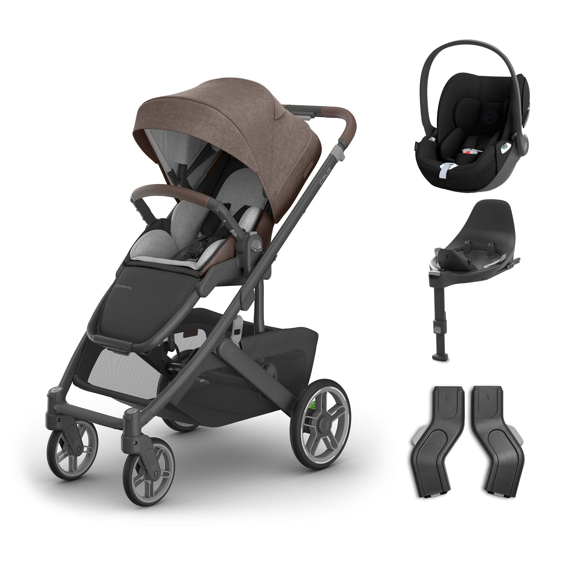 uppababy travel system cruz UPPAbaby Cruz V3 Cybex Travel System in Owen