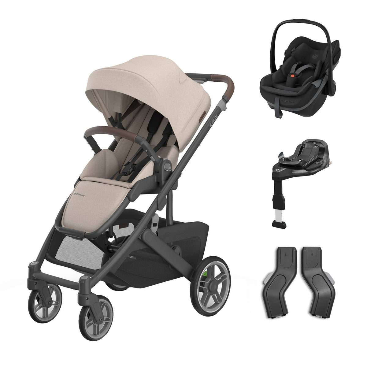 UPPAbaby Cruz V3 Maxi-Cosi Travel System in Ada Travel Systems 23630-TVS-ADA-3 0810177718598