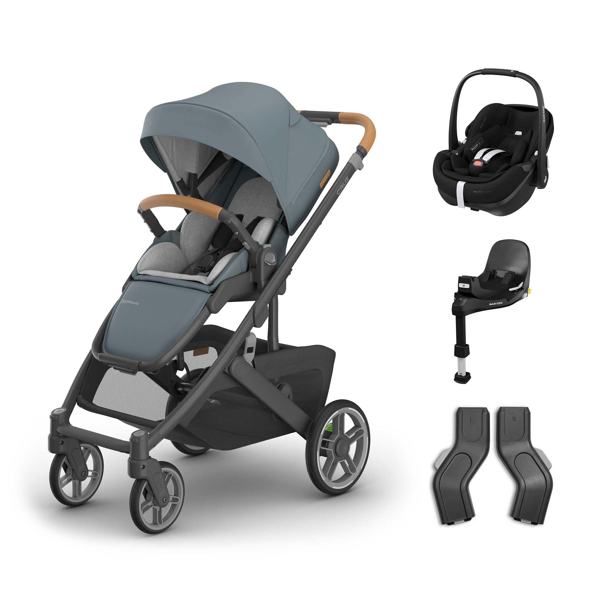UPPAbaby Cruz V3 Maxi-Cosi Travel System in Dillan Travel Systems