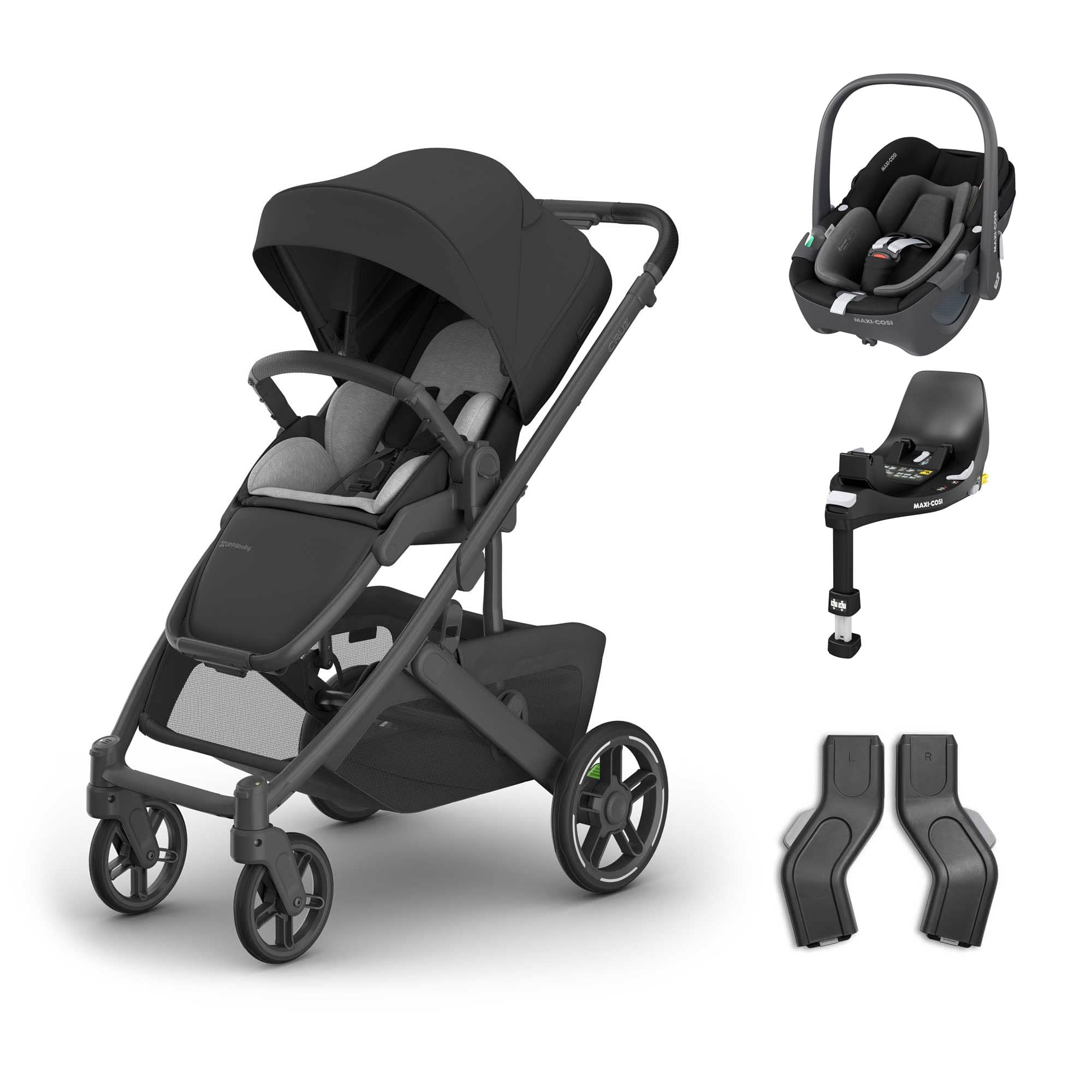 UPPAbaby Cruz V3 Maxi-Cosi Travel System in Jake Travel Systems 20052-TVS-JKE-1 810177711247