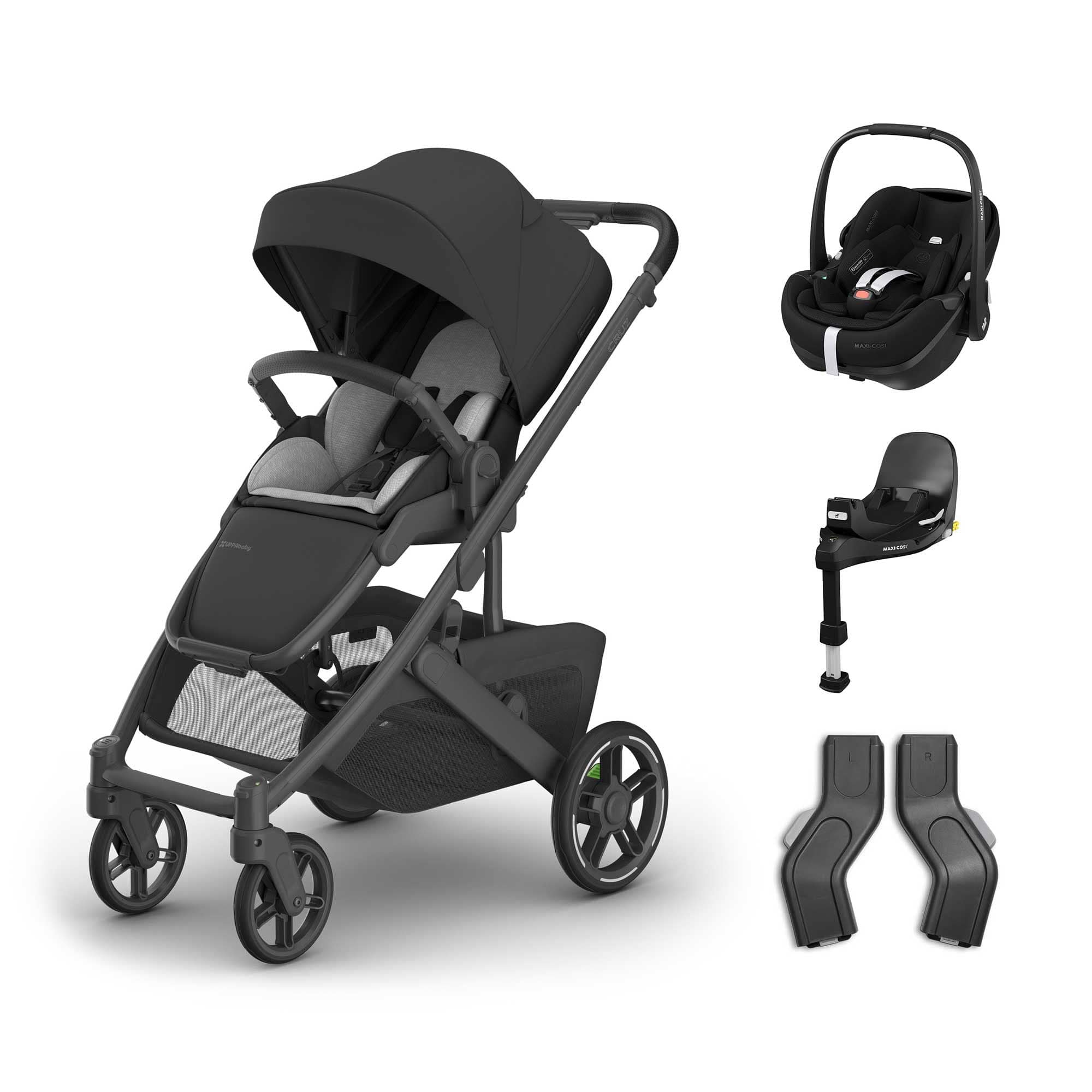 UPPAbaby Cruz V3 Maxi-Cosi Travel System in Jake Travel Systems 20052-TVS-JKE-2 810177711247