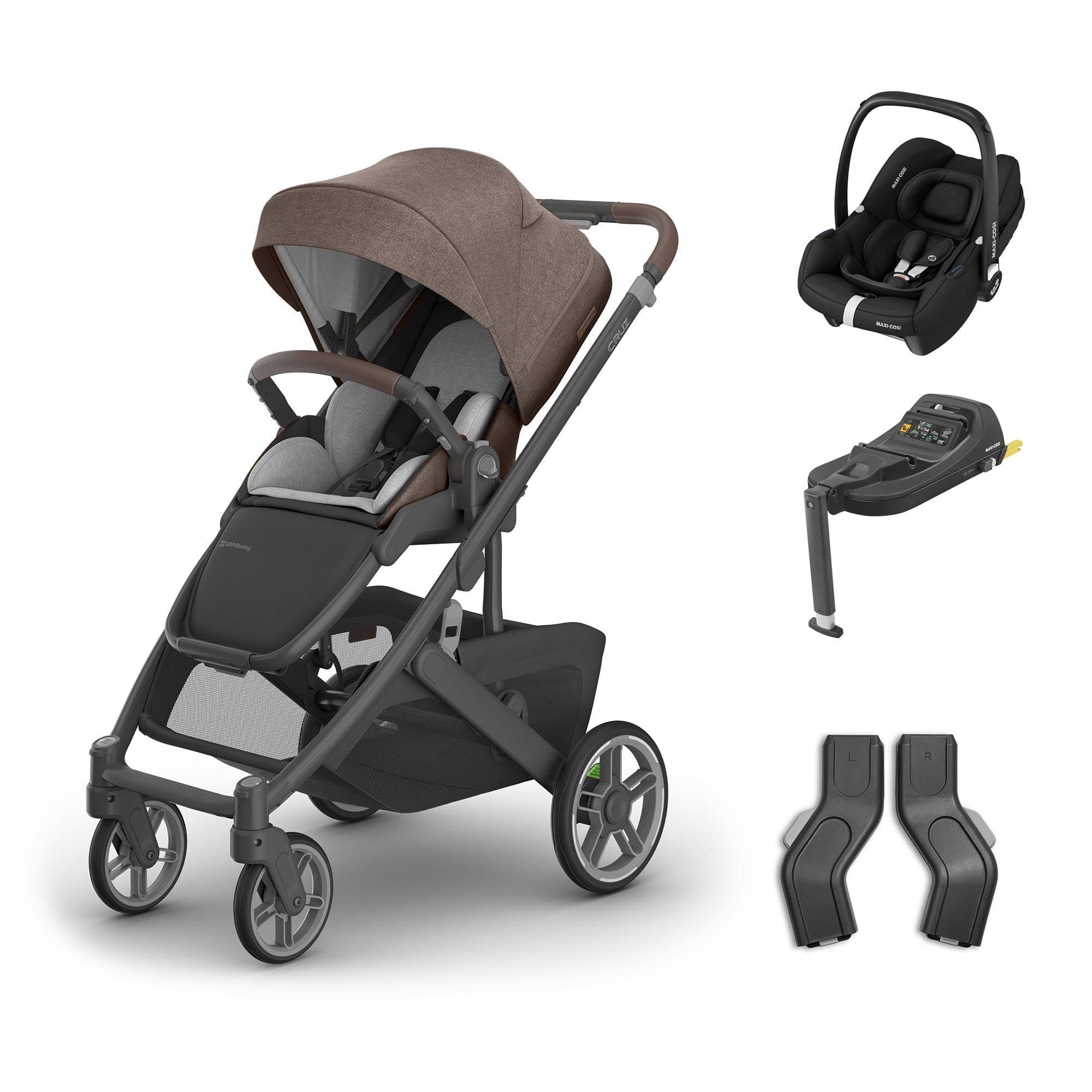 UPPAbaby Cruz V3 Maxi-Cosi Travel System in Owen Travel Systems