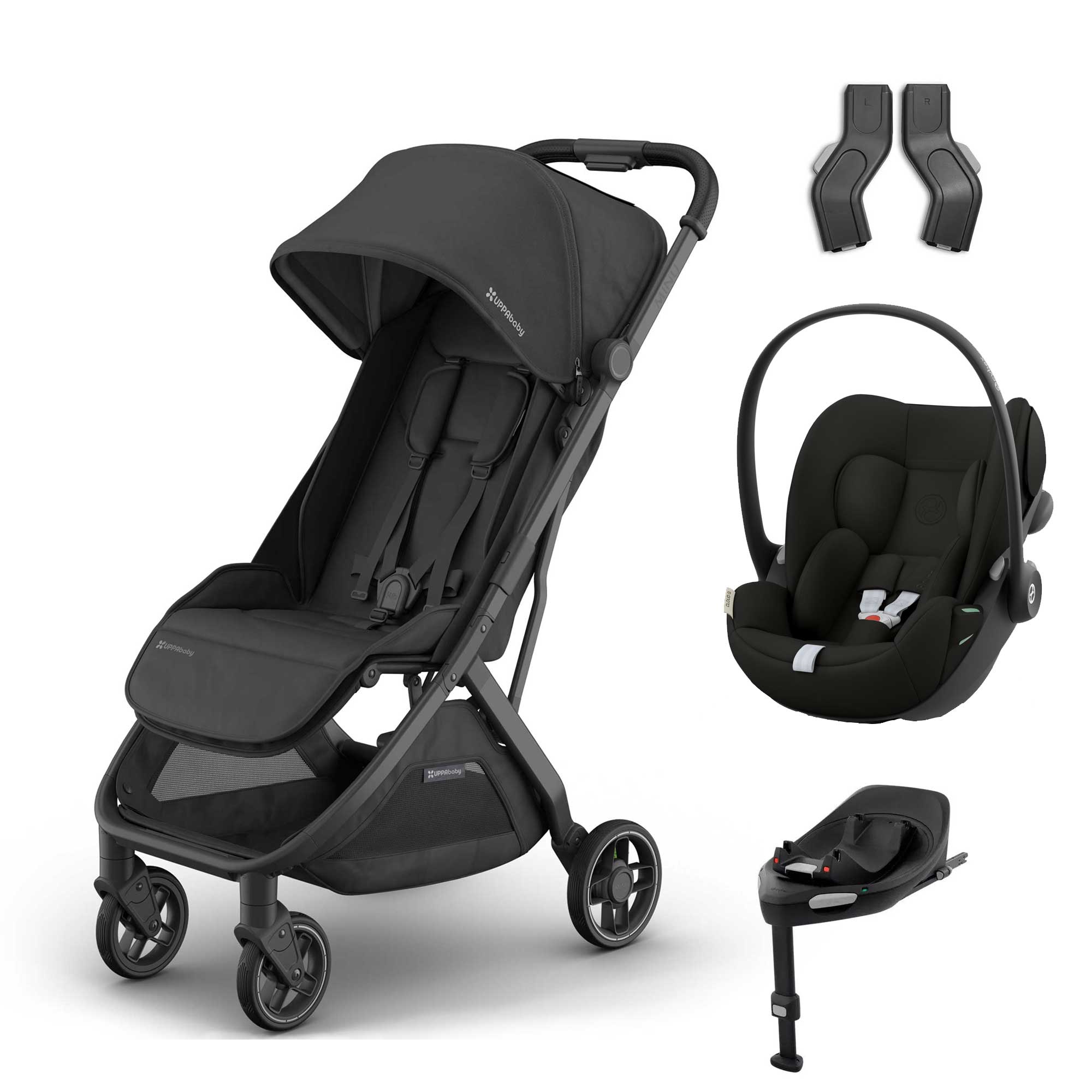 UPPAbaby Minu V3 Cybex Travel System in Jake Travel Systems 19075-MIN-CLG-JKE 0810142399272