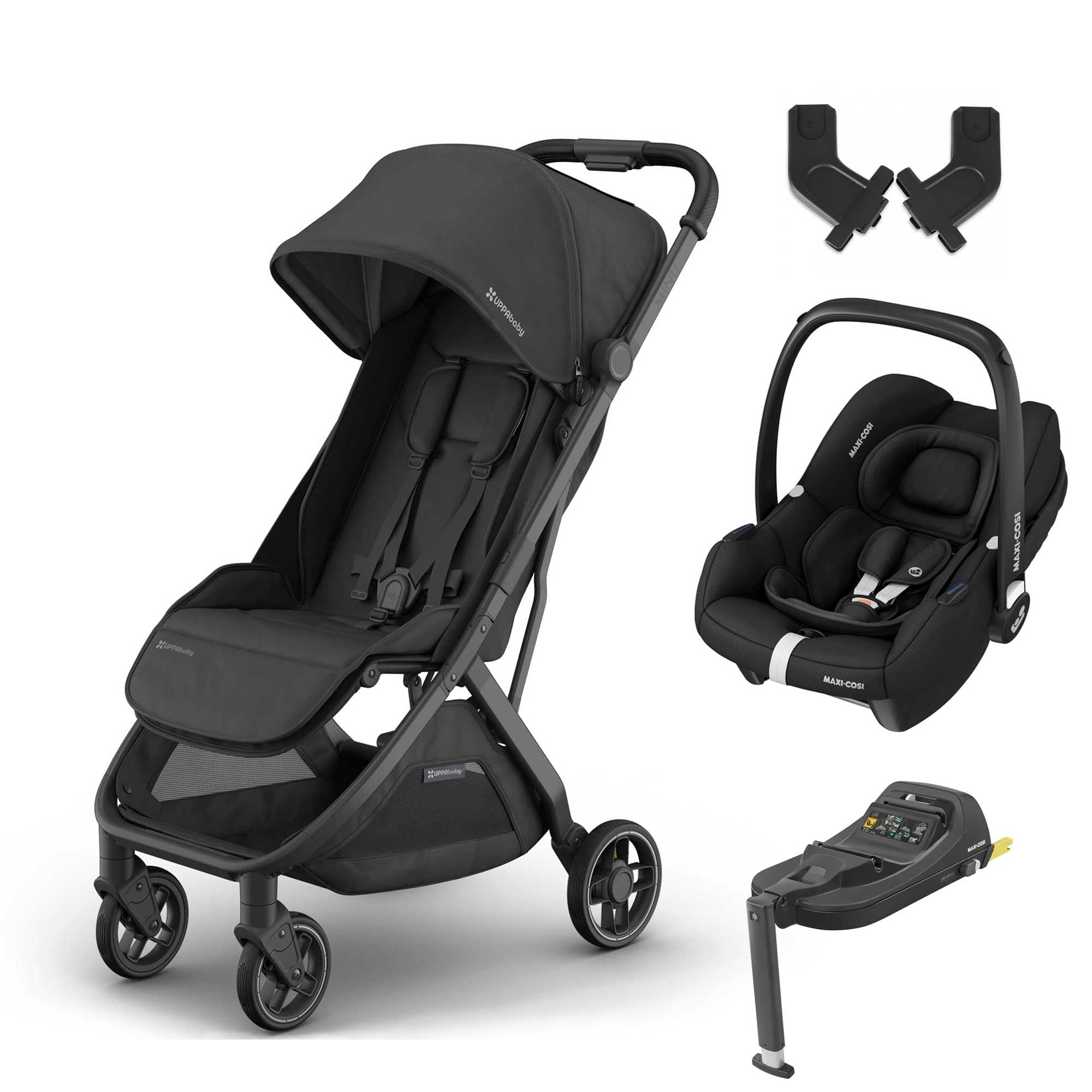UPPAbaby Minu V3 Maxi-Cosi Travel System in Jake Travel Systems 19063-MIN-CAB-JKE 0810142399272