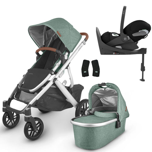 Uppababy Vista V2 Cloud T & Base Travel System Emmett Travel Systems 6216-EMT 0850001436762